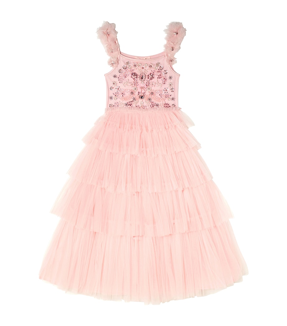 Tutu Du Monde Embellished Opening Night Cape (2-12 Years) Satin Bow Image 1