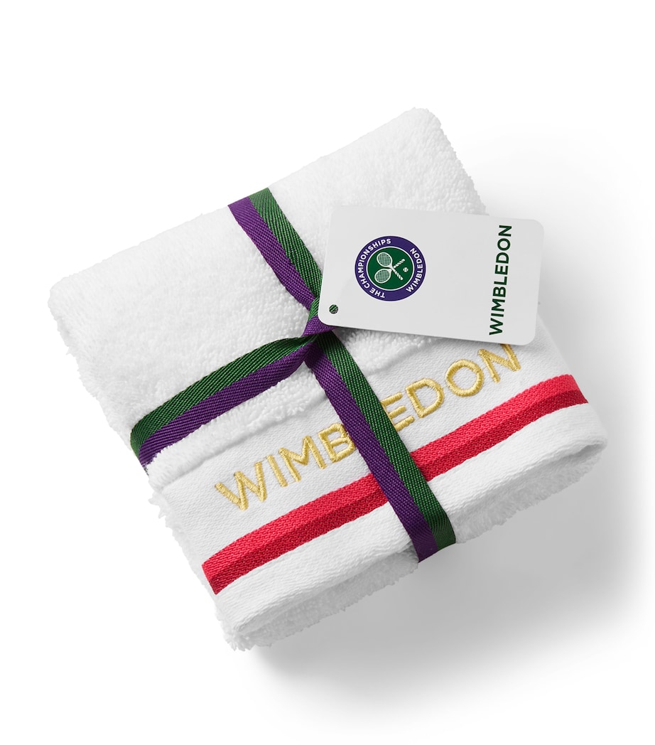 Christy x Wimbledon Sports Towel (Pack of 2) Strawberry Image 1