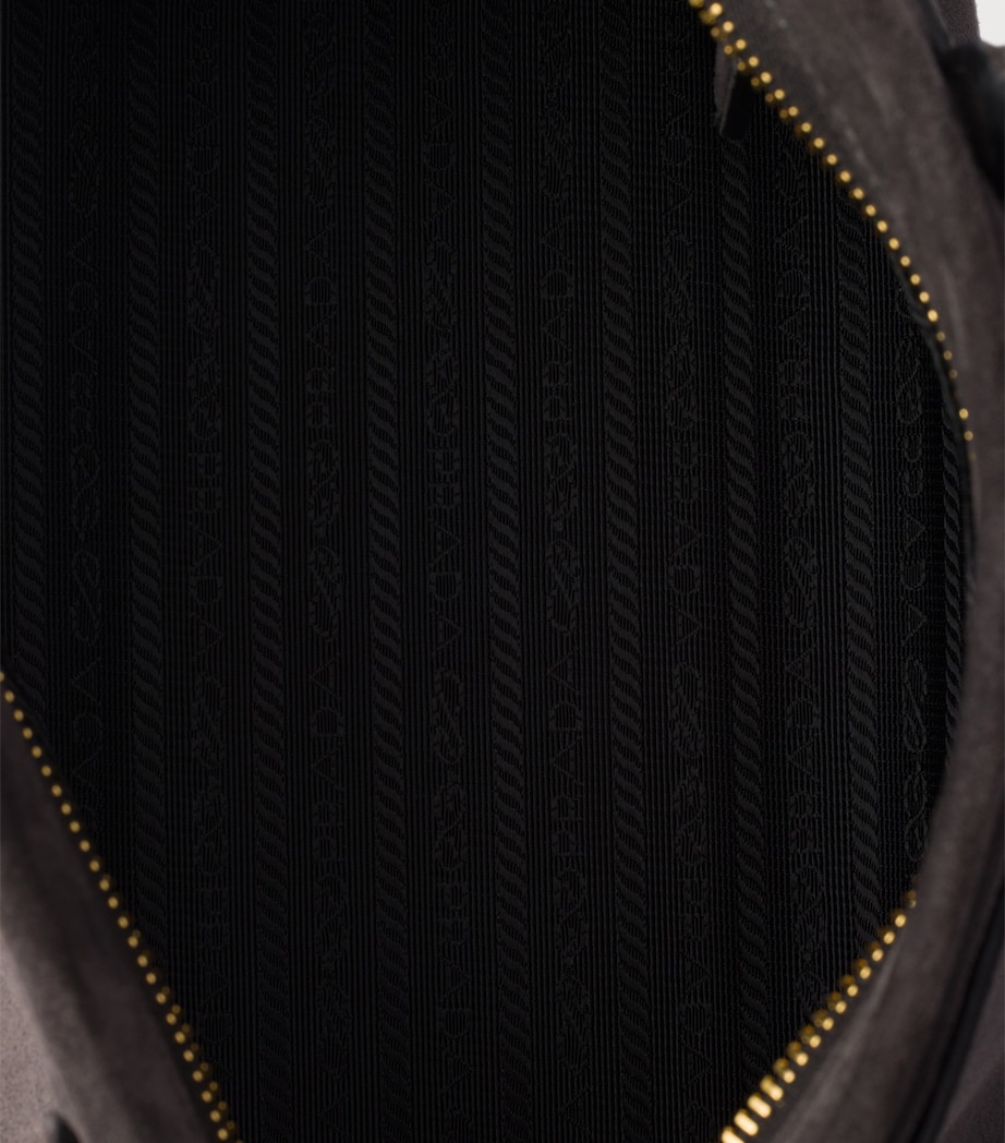 Medium Suede Bonnie Shoulder Bag F0308 Image 4