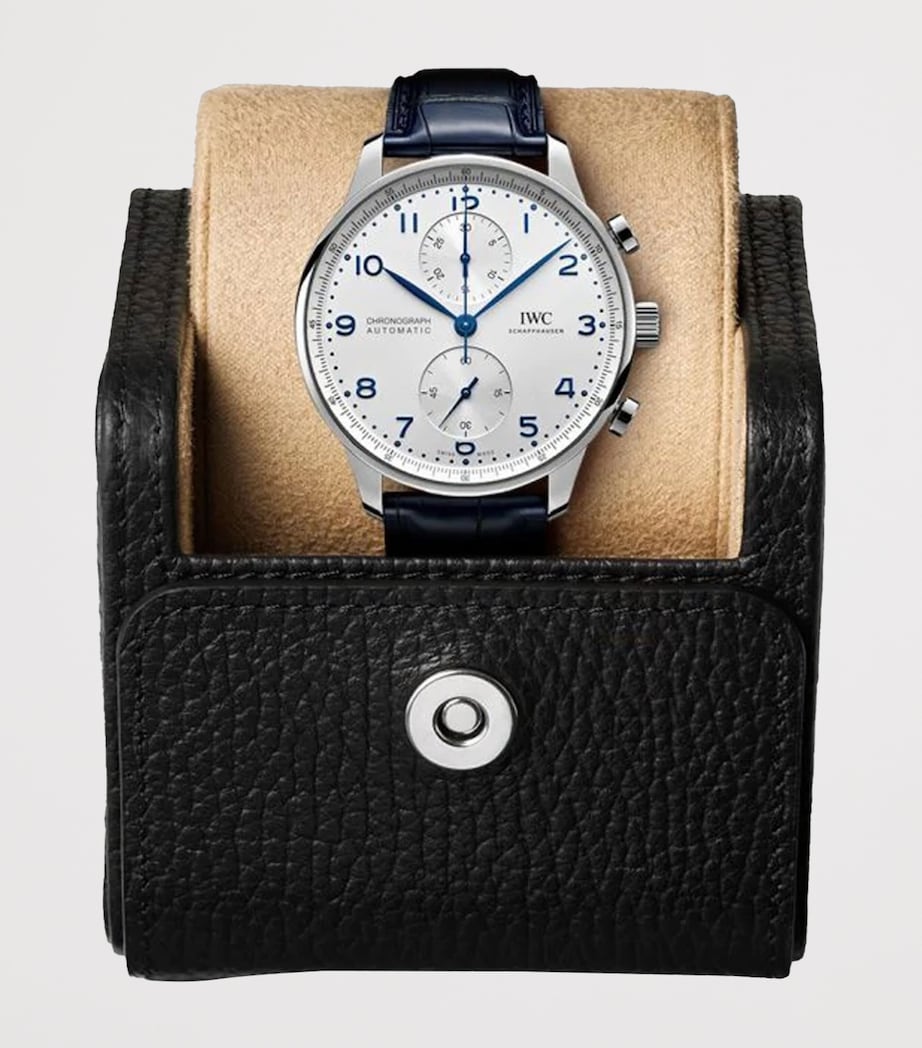 IWC Schaffhausen Stainless Steel Portugieser Chronograph Watch 41mm Silver Image 8