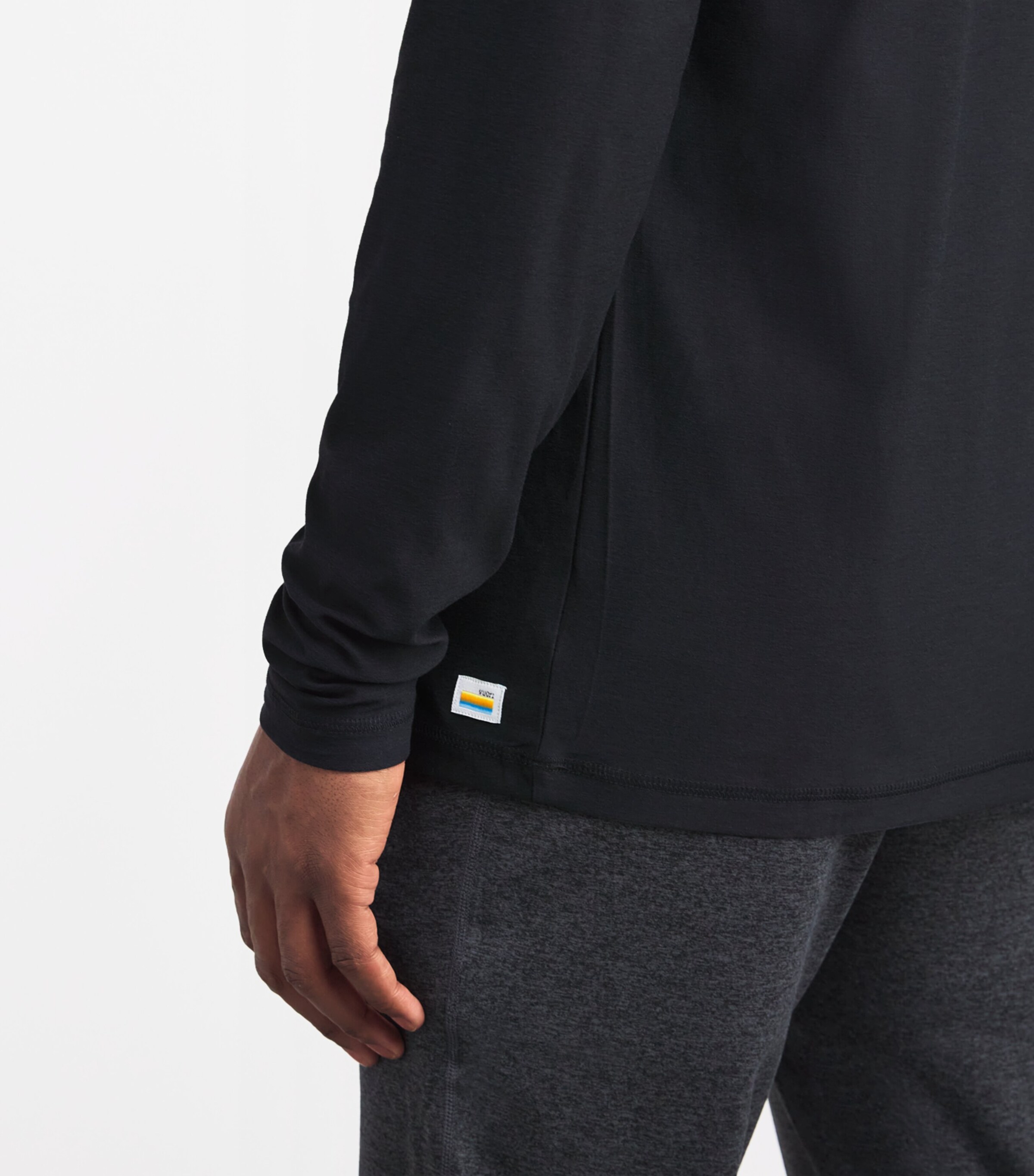 Strato Tech Hoodie BLACK HEATHER Image 6