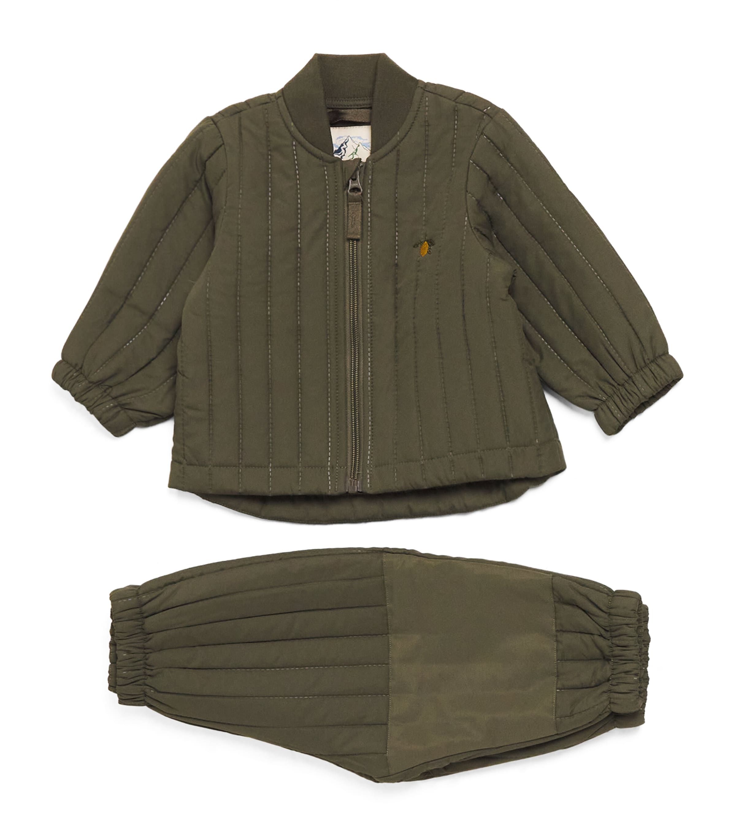 Konges Slojd Thermo Evi Jacket And Trousers Set In Green
