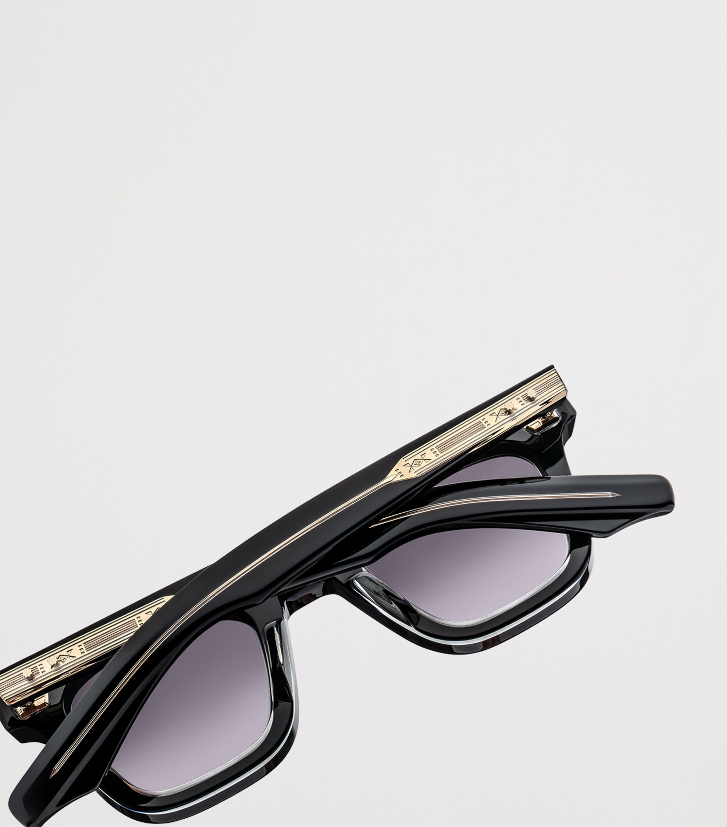 カレライカレラ Jacques Marie Mage Black Acetate Leclair Sunglasses | Harrods US