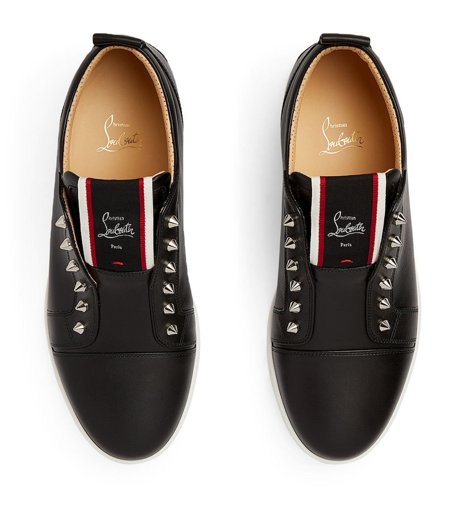F.A.V Fiquea Vontade Leather Sneakers BK01 Image 3