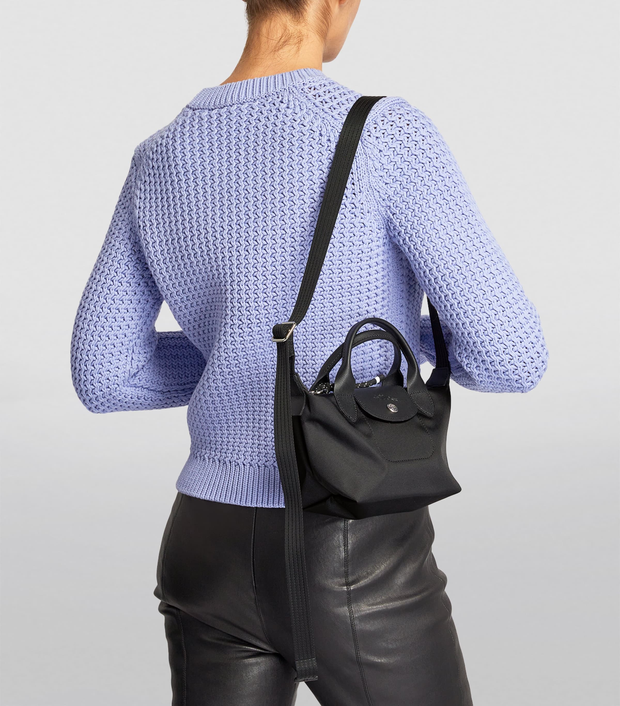 Extra-Small Le Pliage Energy Handbag 001 BLACK Image 4