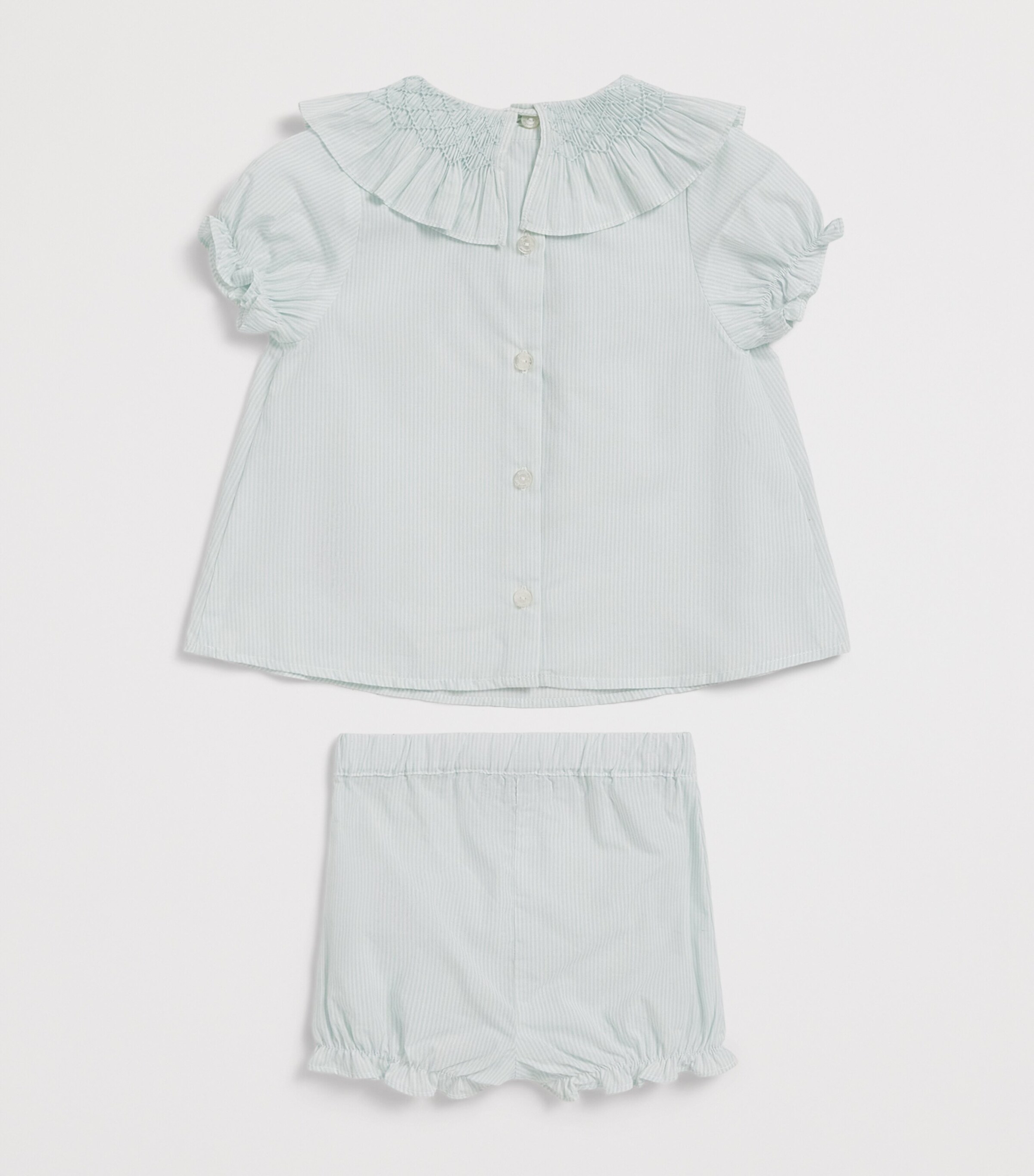 Tartine et Chocolat Cotton Stripe Top and Shorts Set (3-18 Months) Image 2