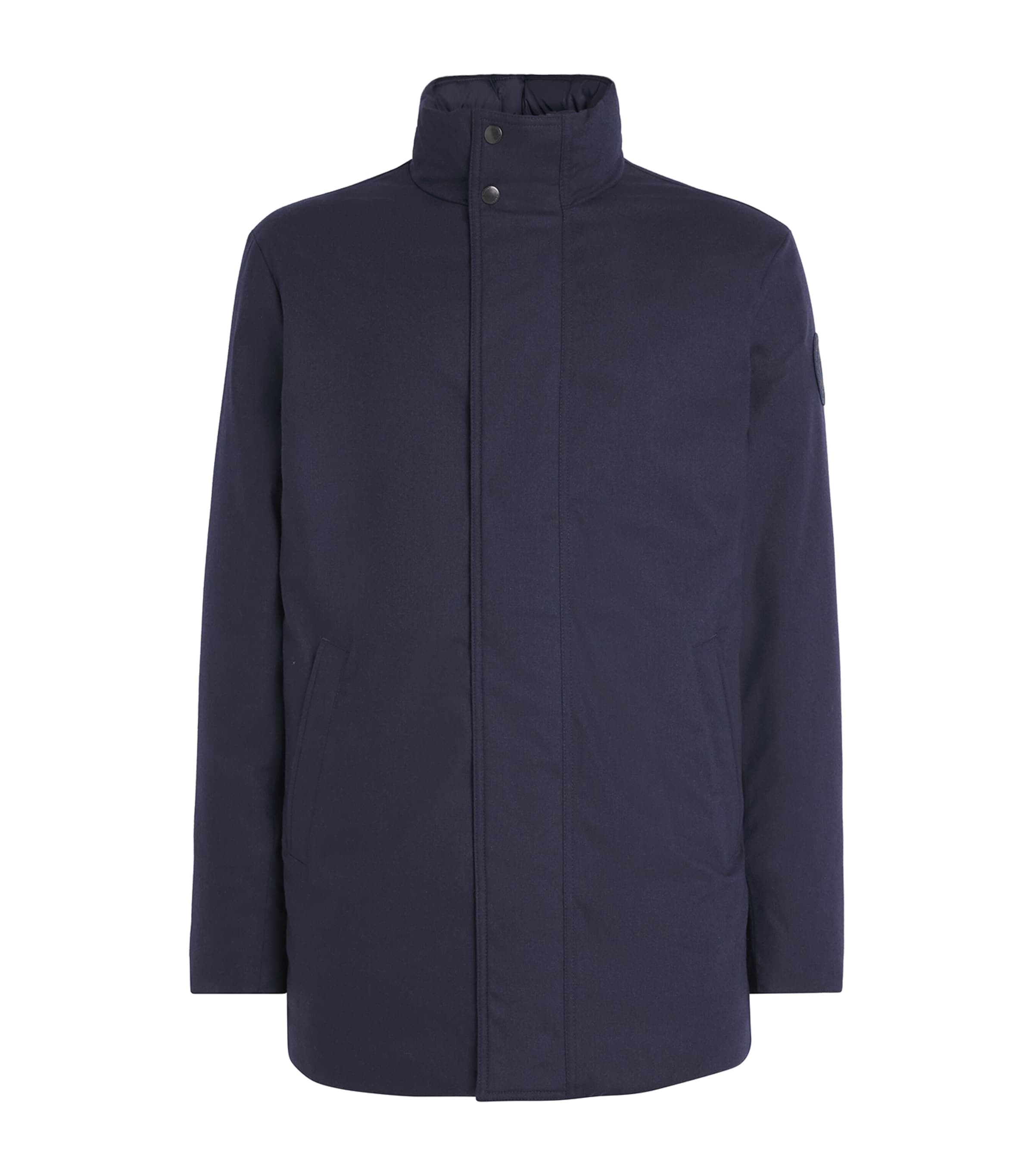 Canada Goose Mens Down-Padded Riverside Jacket Nocturne Image 1