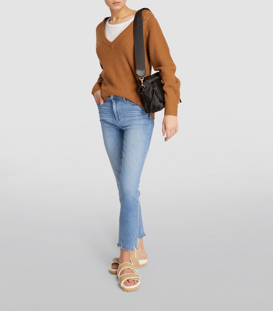 Cindy Slim Hem Jean MEL W/DESTROYED HEM Image 2