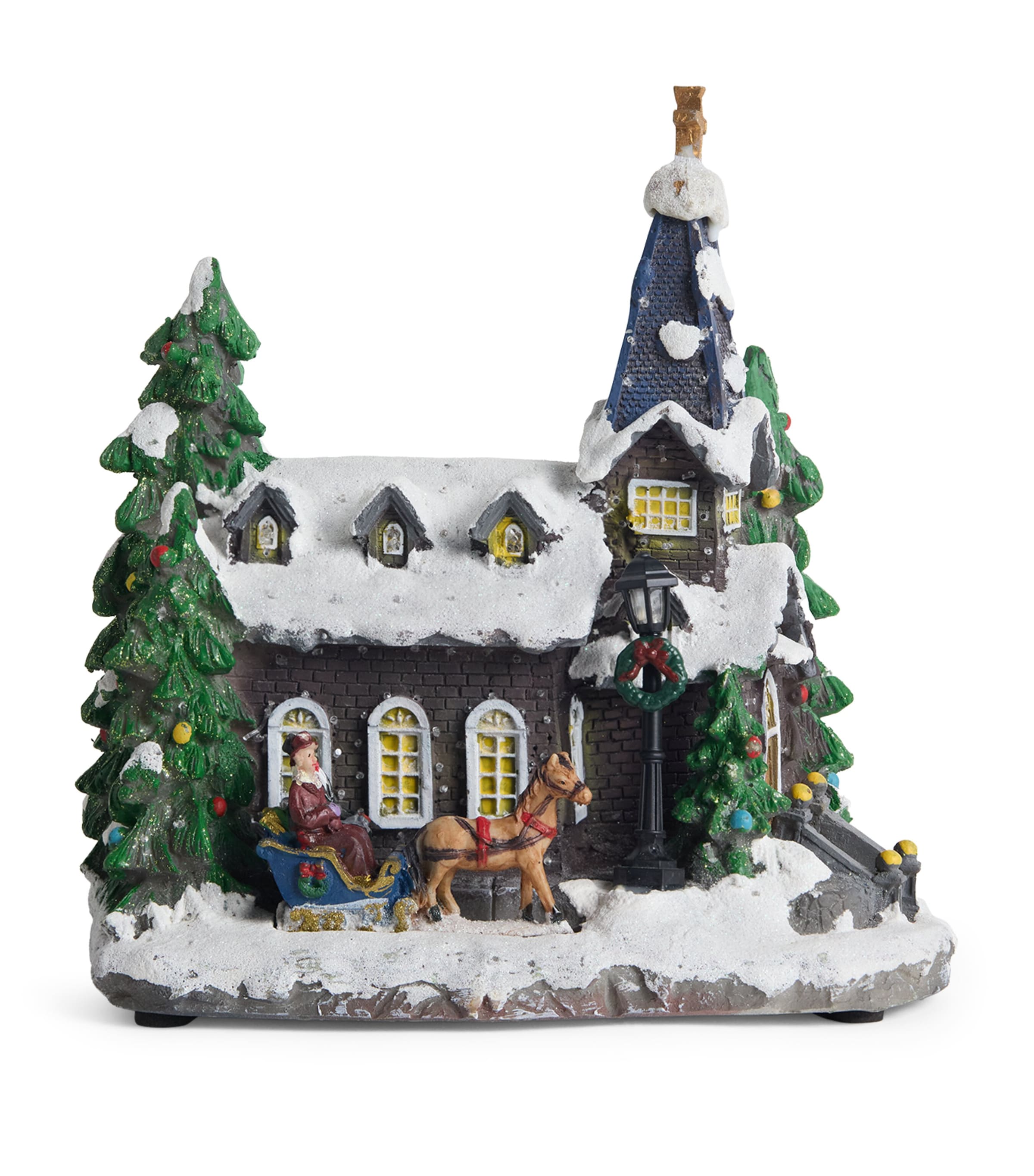 LED Christmas Church Ornament MULTI Image 1