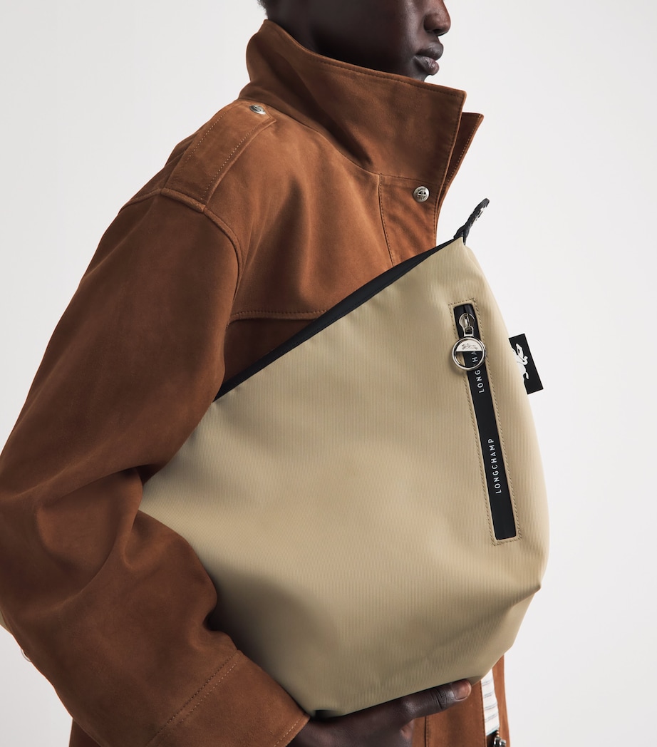 Longchamp Medium Le Pliage Energy Cross-Body Bag Clay Image 4