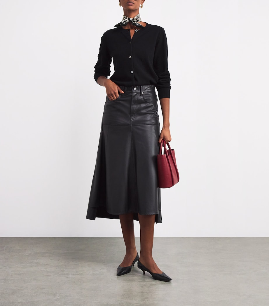 Silk Zebra Print Scarf BLACK Image 2