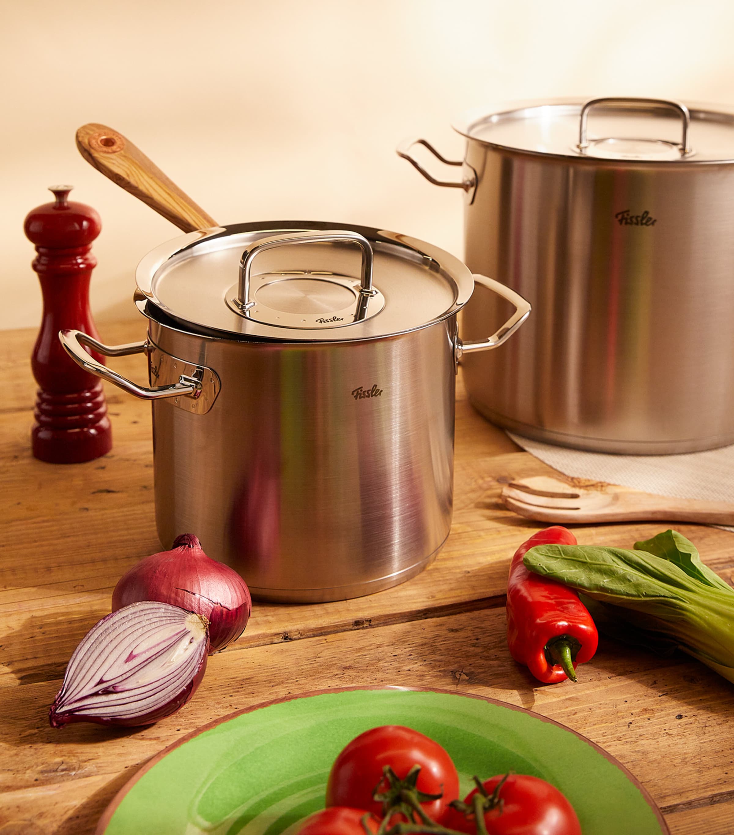 Original Profi Collection 2.0 High Stew Pot (20cm) STAINLESS STEEL Image 2