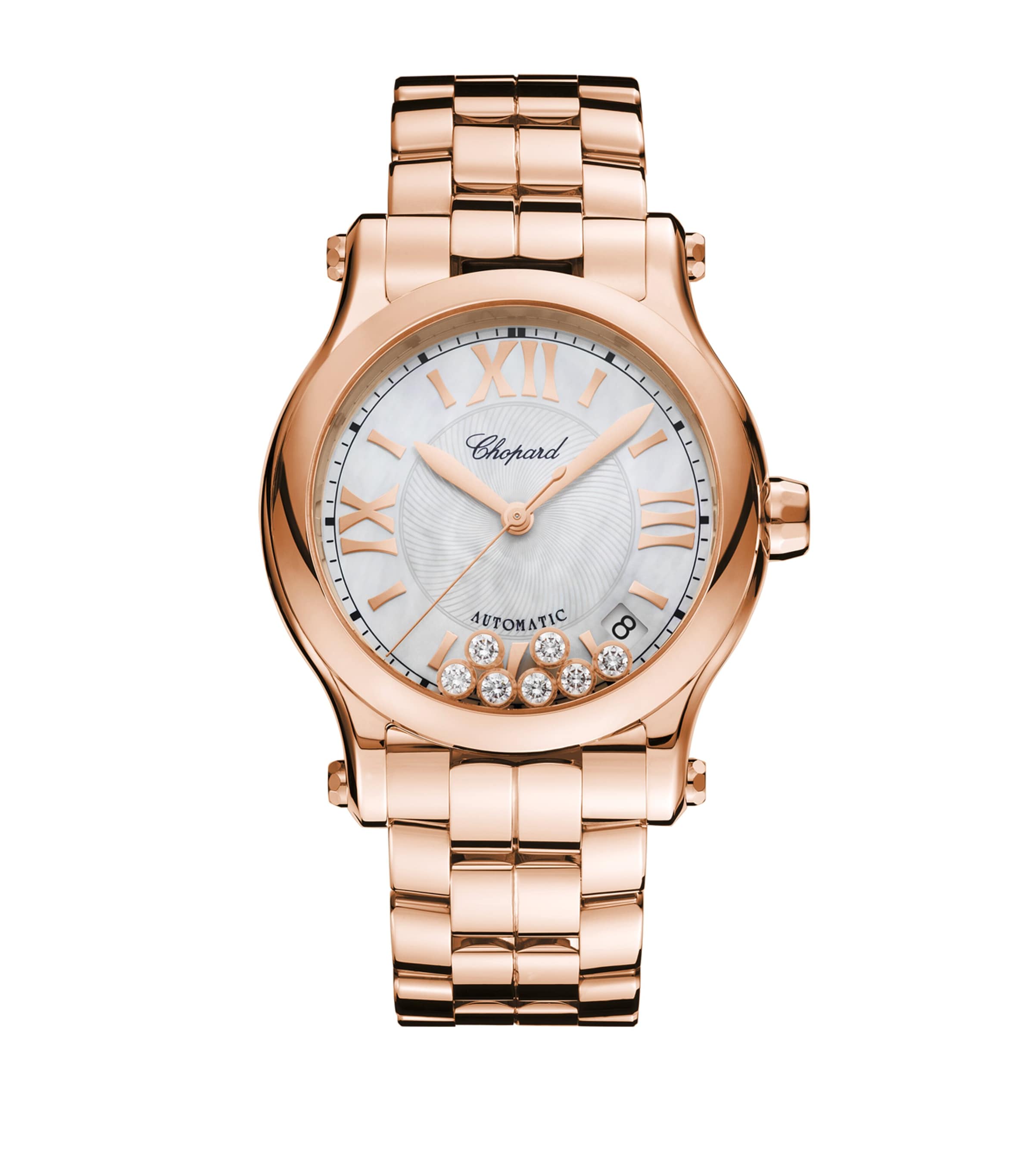 Chopard Rose Gold Happy Sport Automatic Watch