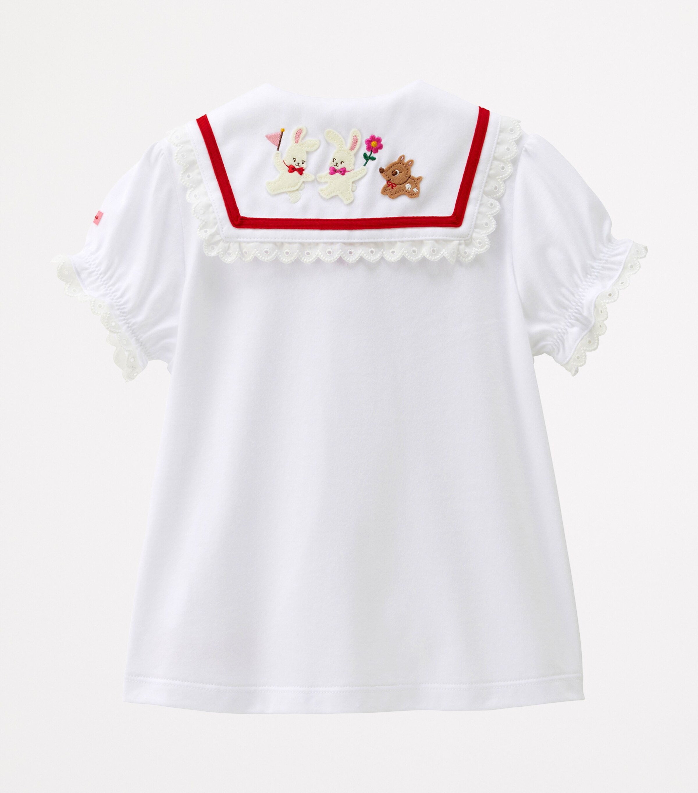 Miki House Cotton Embroidered Blouse (2-7 Years) Image 2