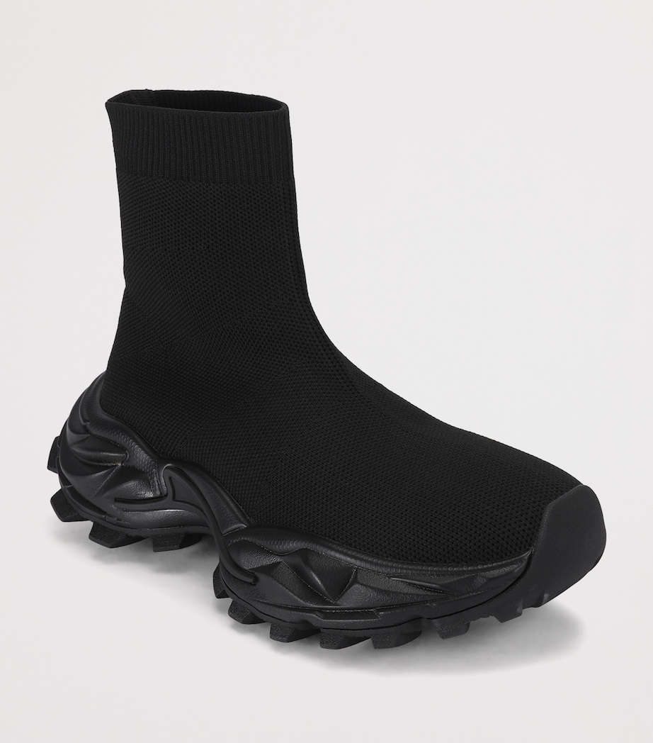Kurt Geiger London Dalston Sock Runner Boots Black Image 2