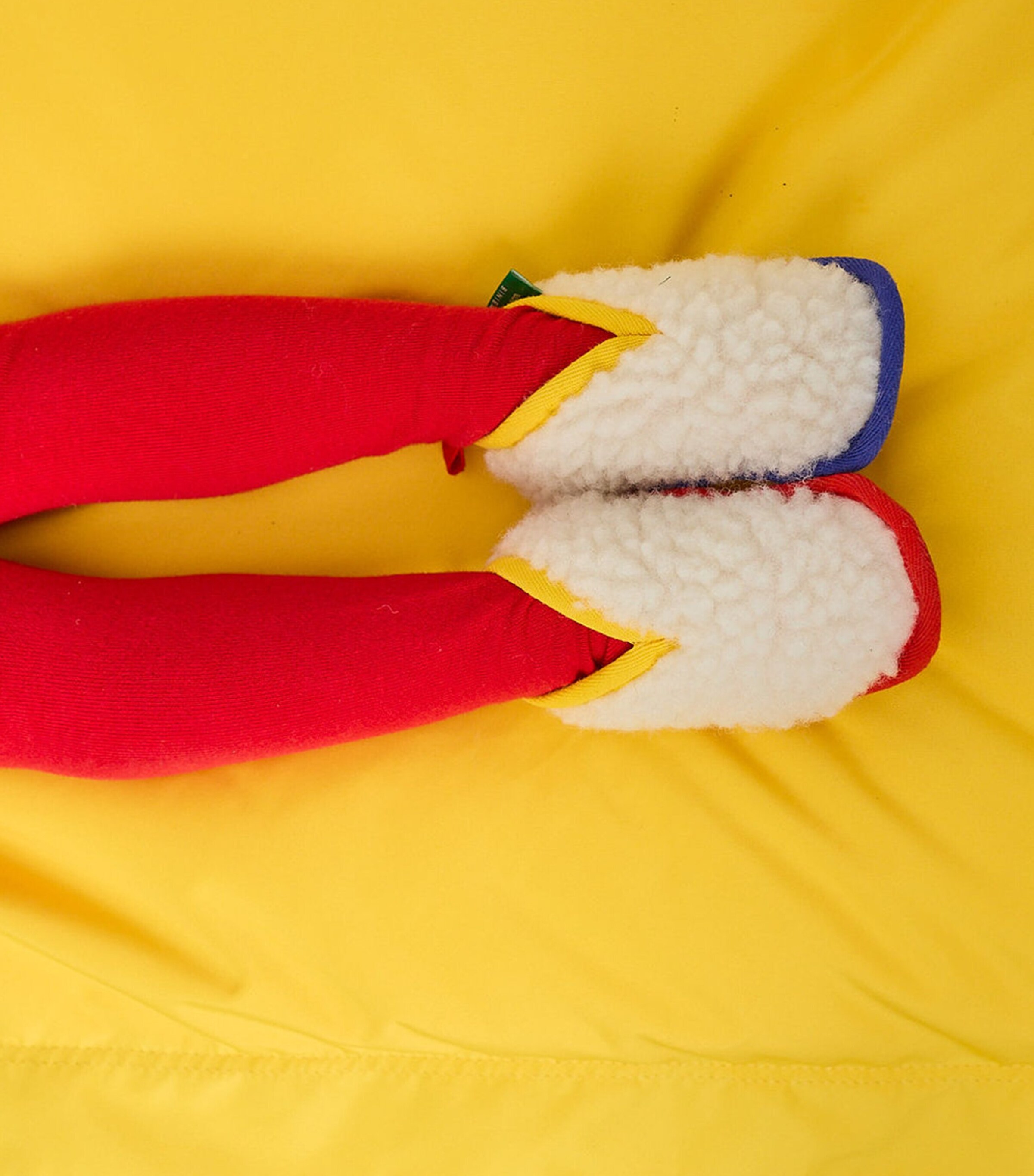 Binibamba x Bobo Choses Merin Wool Booties Milk Image 8