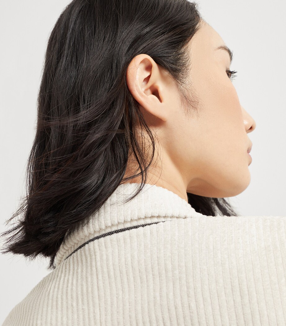 Corduroy Fluid Blazer C4239 Image 6