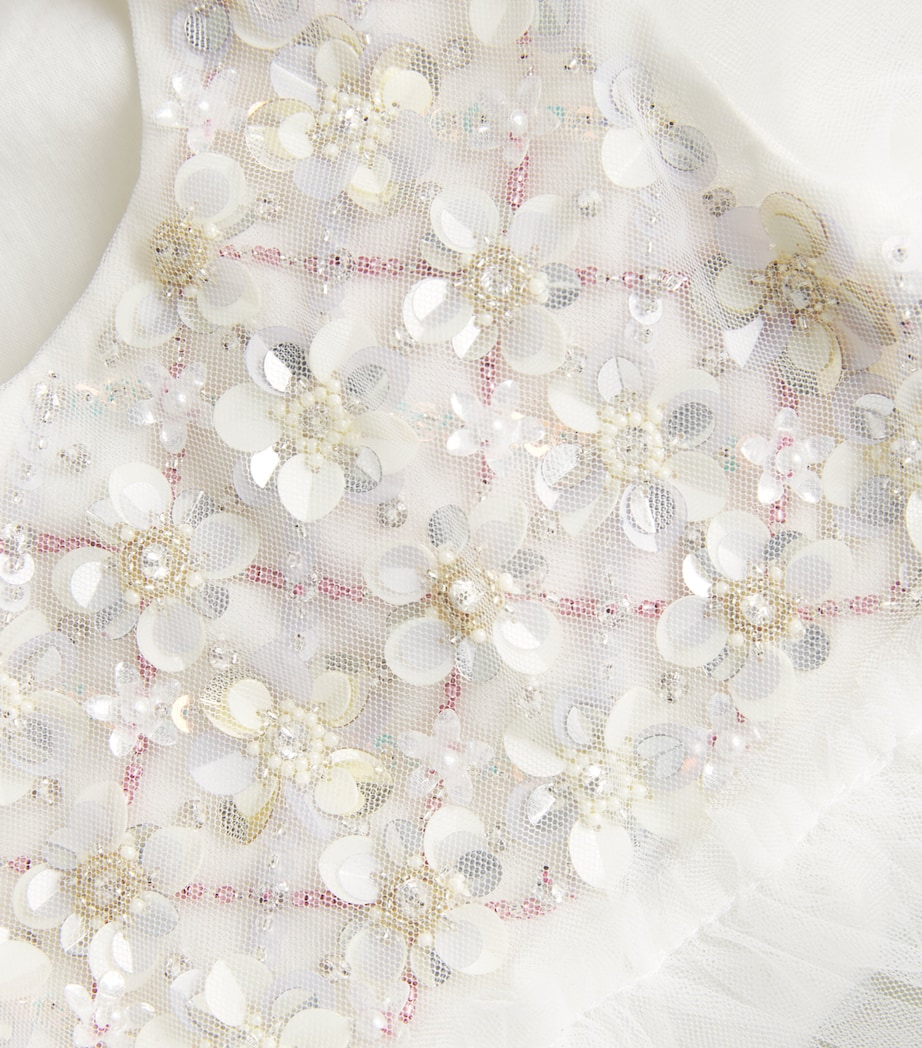 Meadow Muse Tulle Dress (0-24 Months) MILK Image 3