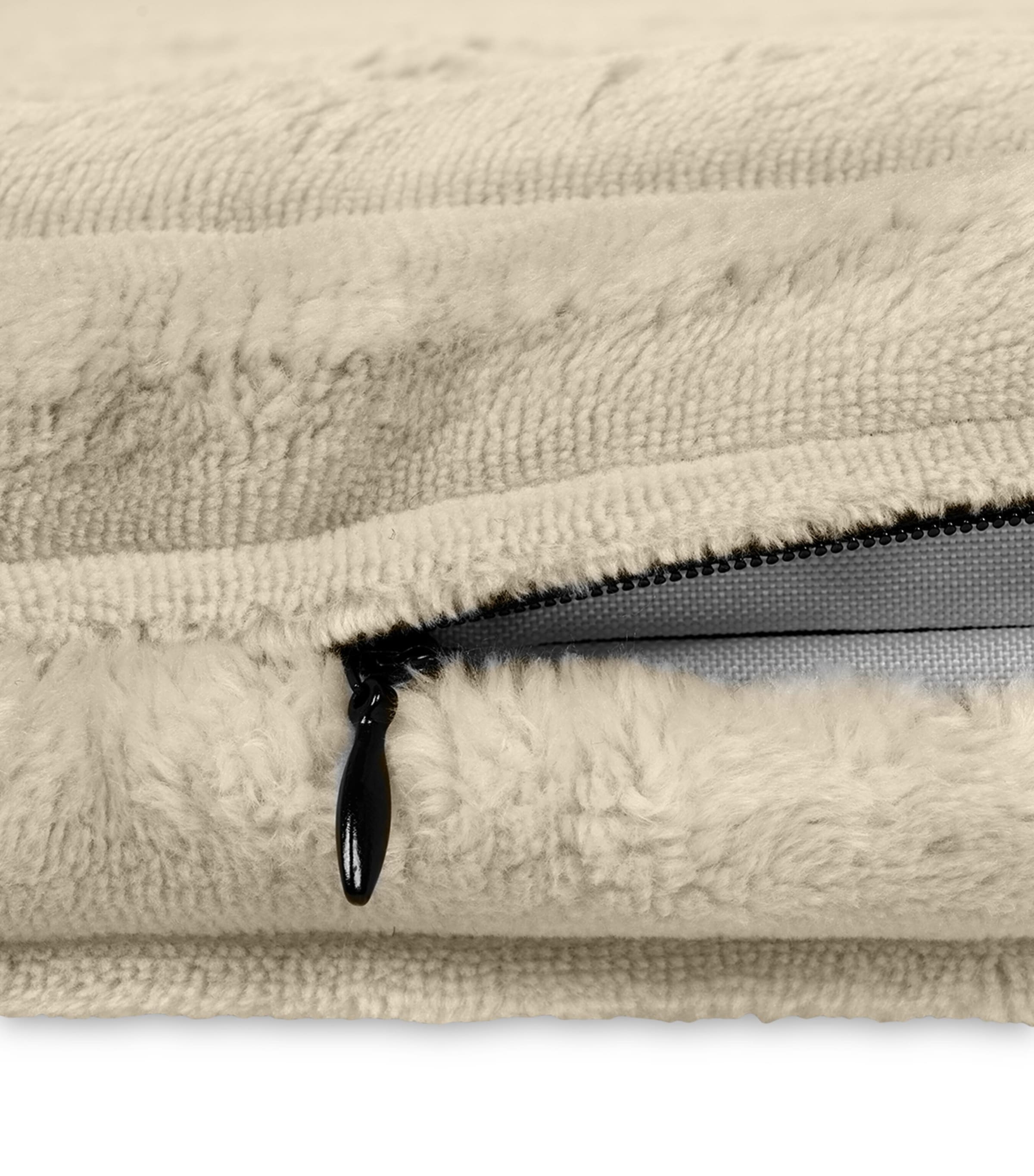 Large Organic Orthopaedic Dog Mattress BEIGE Image 3