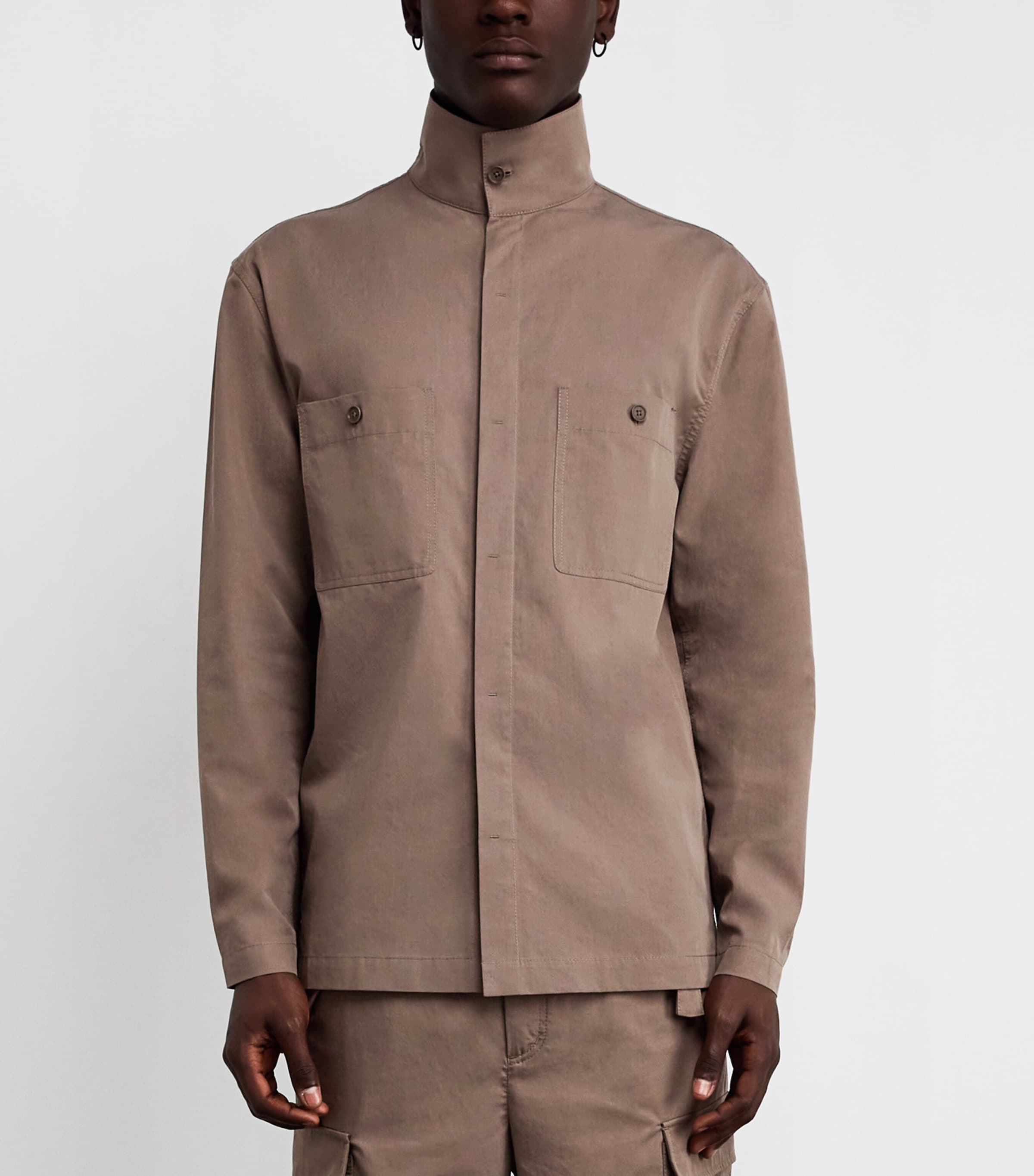 Sean Overshirt FADED OLIVE Image 3