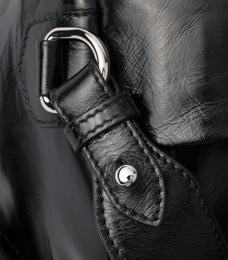 Leather Cross-Body Bag F0002 Image 5