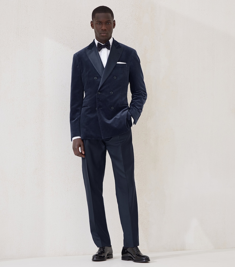 Sea Island Cotton Slim Tuxedo Shirt CCB50 Image 4