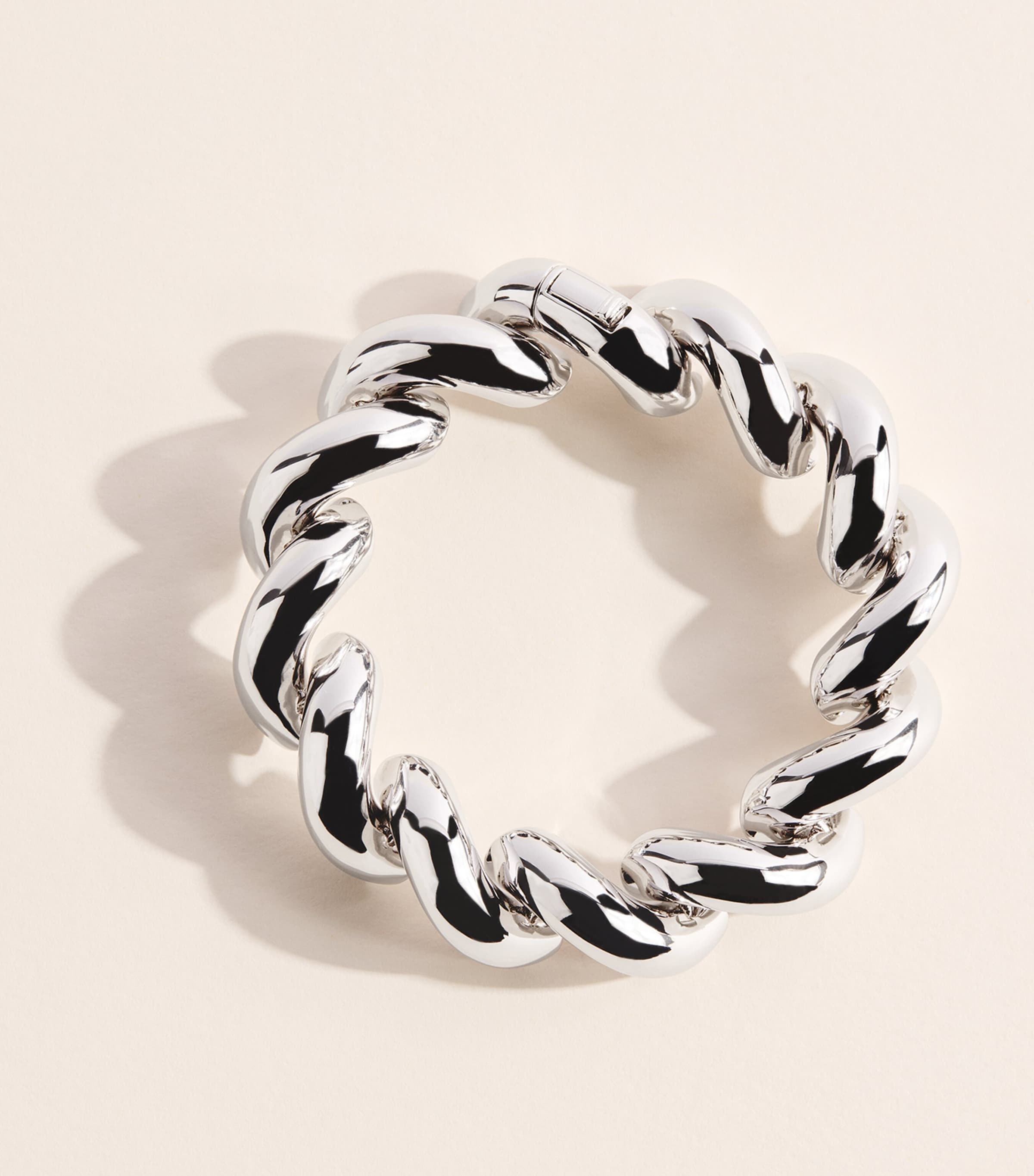 Eddie Borgo Silver-Plated Torsade Bracelet Silver Image 3