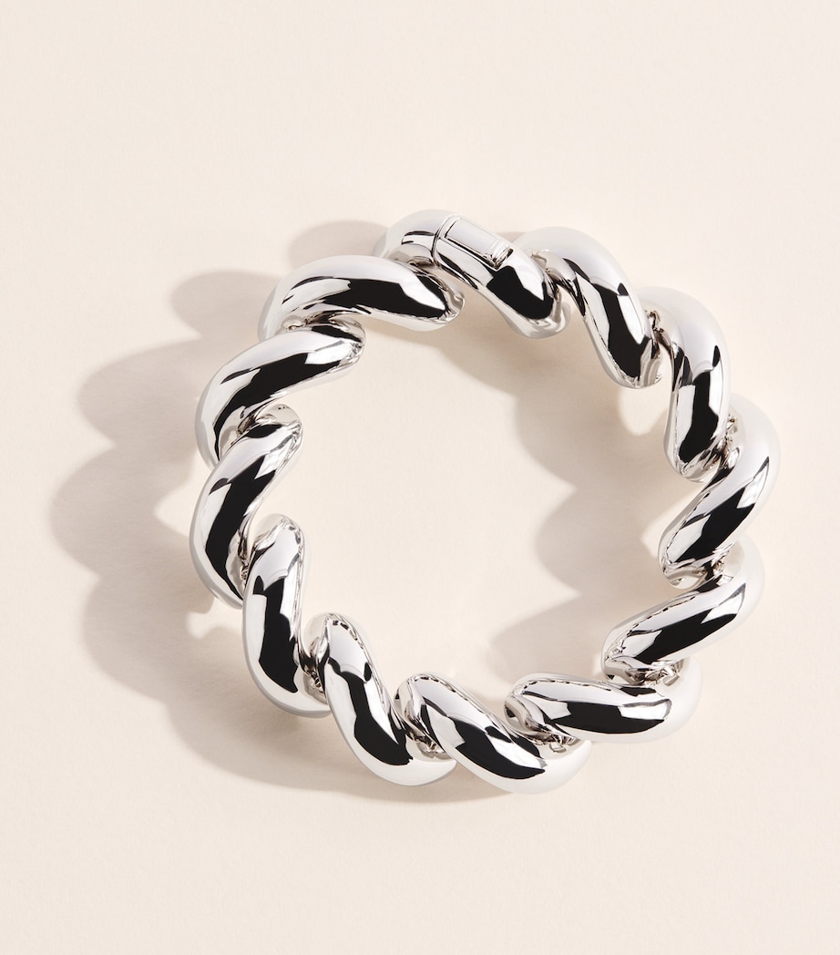 Eddie Borgo Silver-Plated Torsade Bracelet Silver Image 3