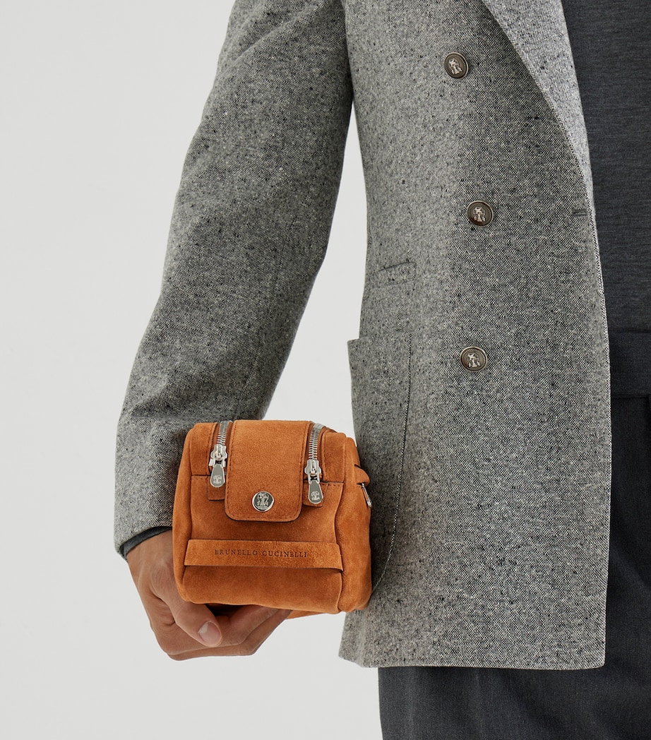 Suede Wash Bag C4286 Image 3