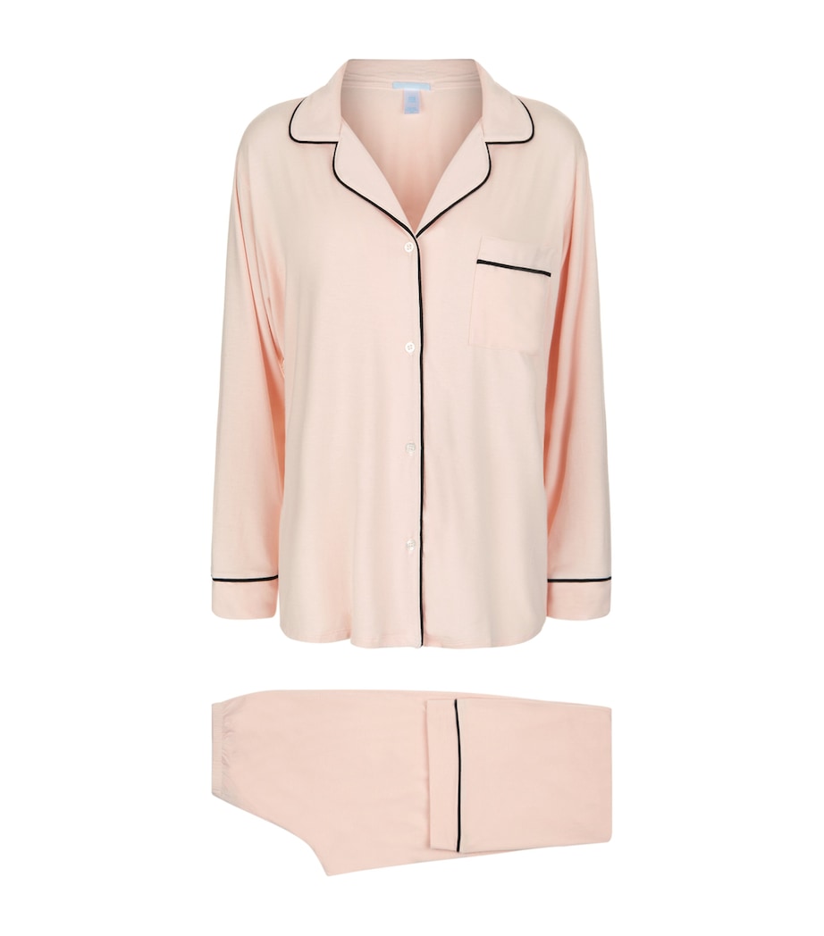 Gisele Classic Pyjama Set SORBET/BLACK Image 1