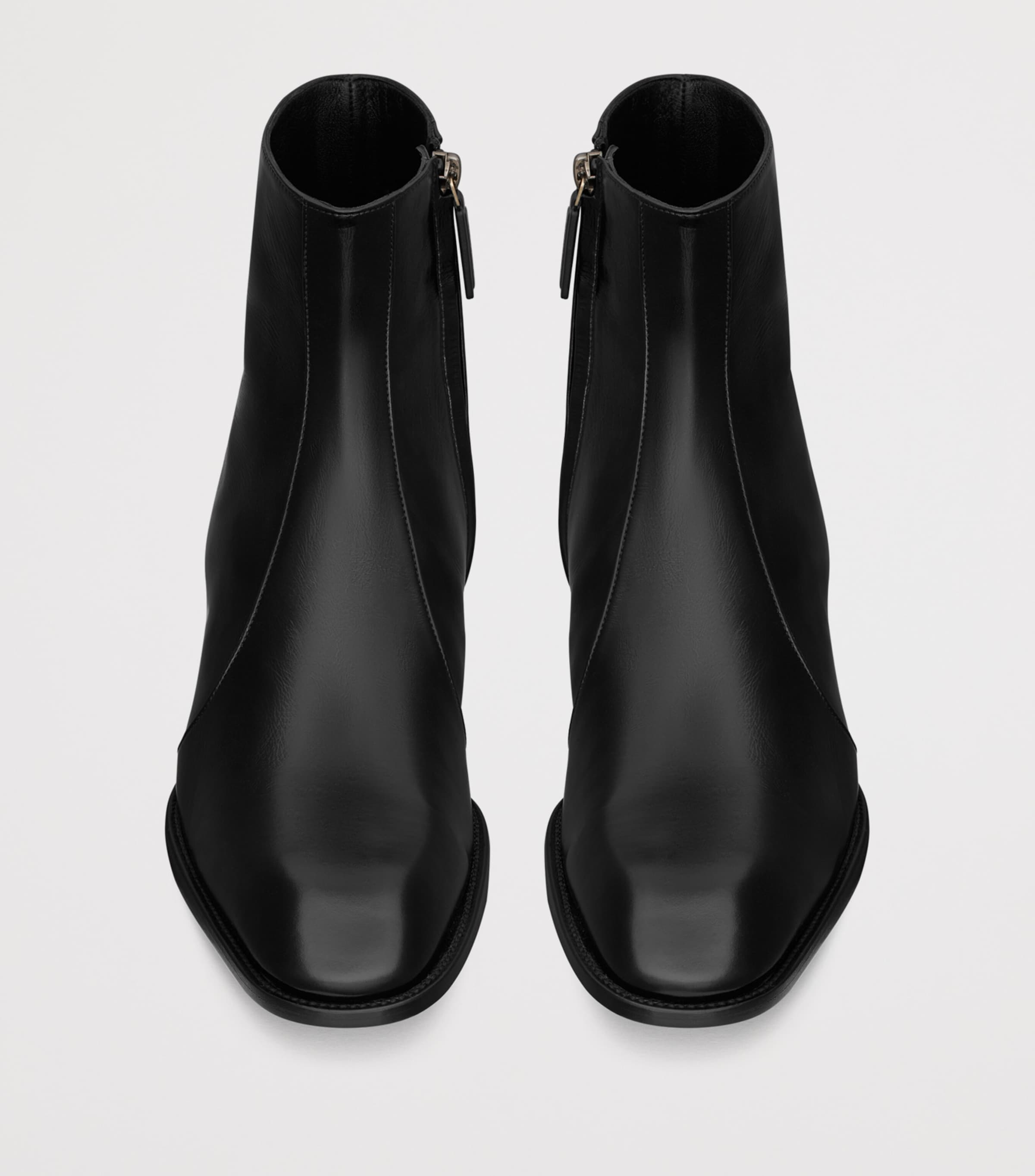 Saint Laurent Leather Aurelien Ankle Boots Image 4