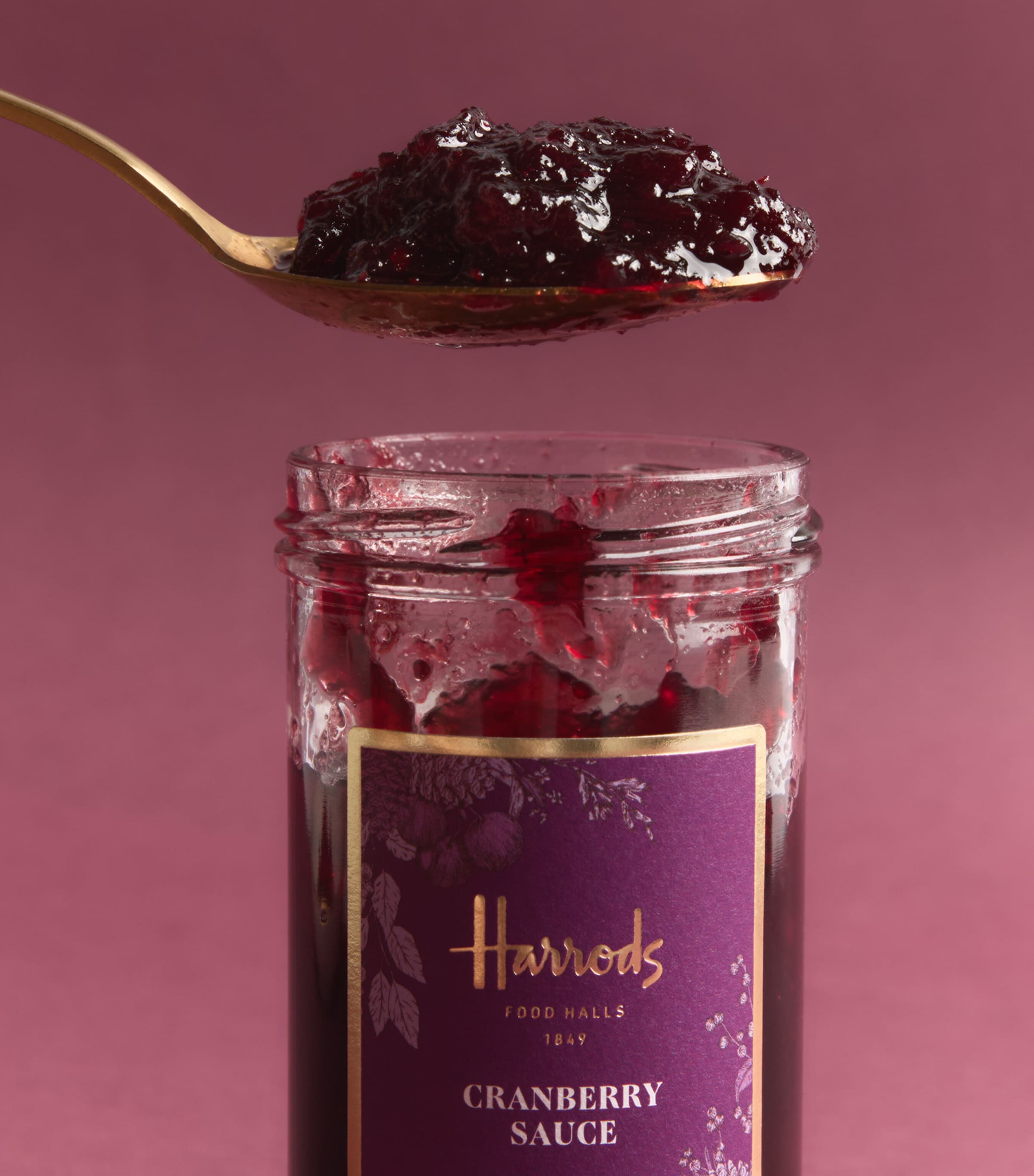 Harrods Cranberry Sauce (270g) Image 2