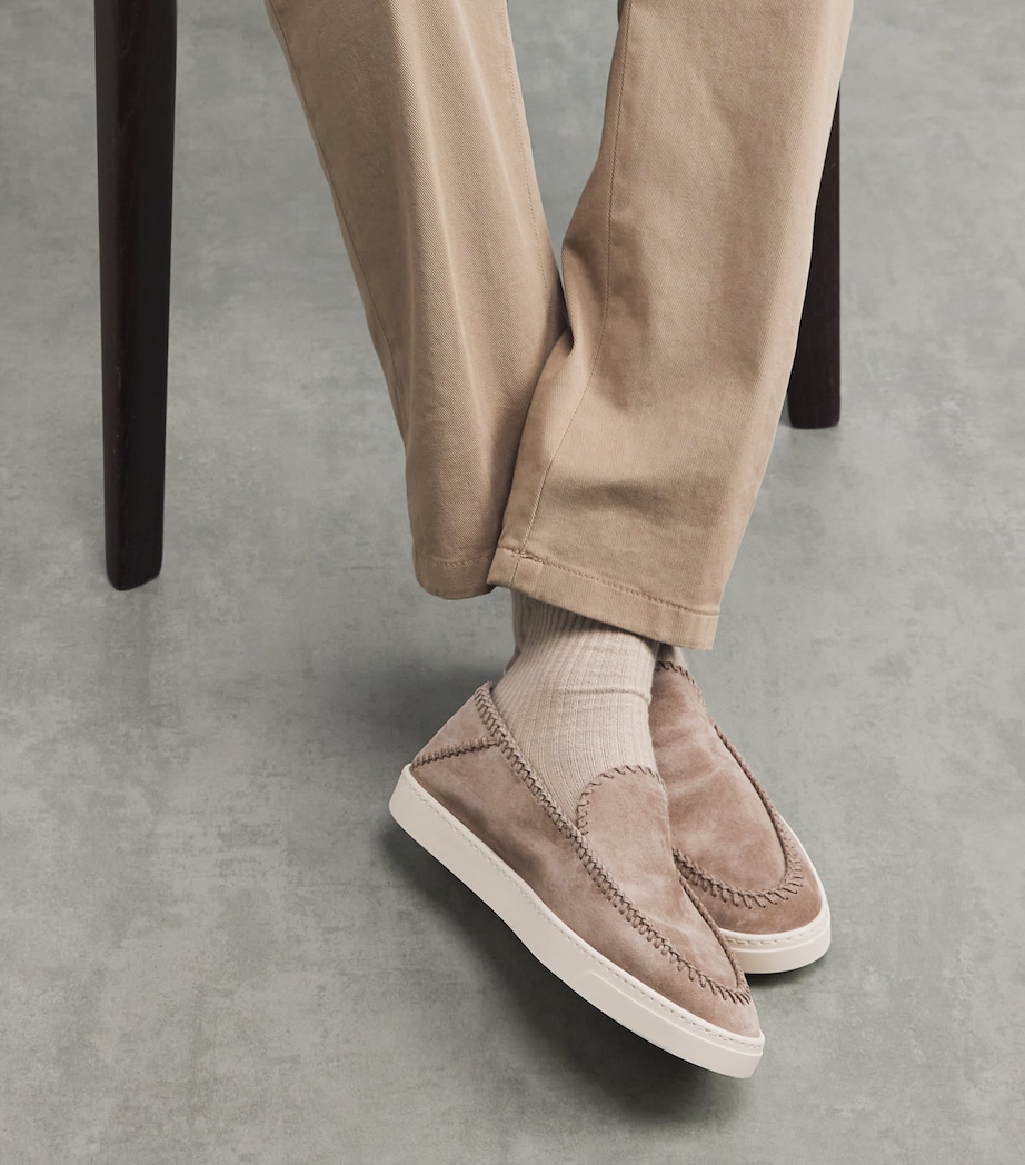 Suede Loafers A645 Image 7