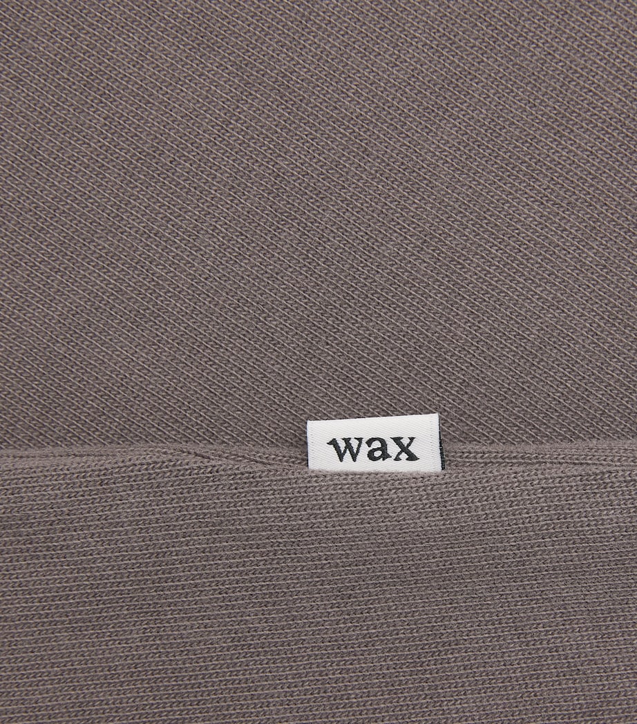 Wax London Mens Organic Cotton Milton T-Shirt Charcoal Image 6
