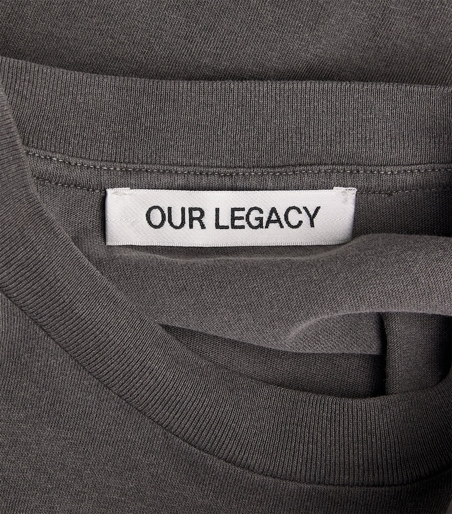 Cotton Box T-Shirt WORN BLACK LEGACY Image 5