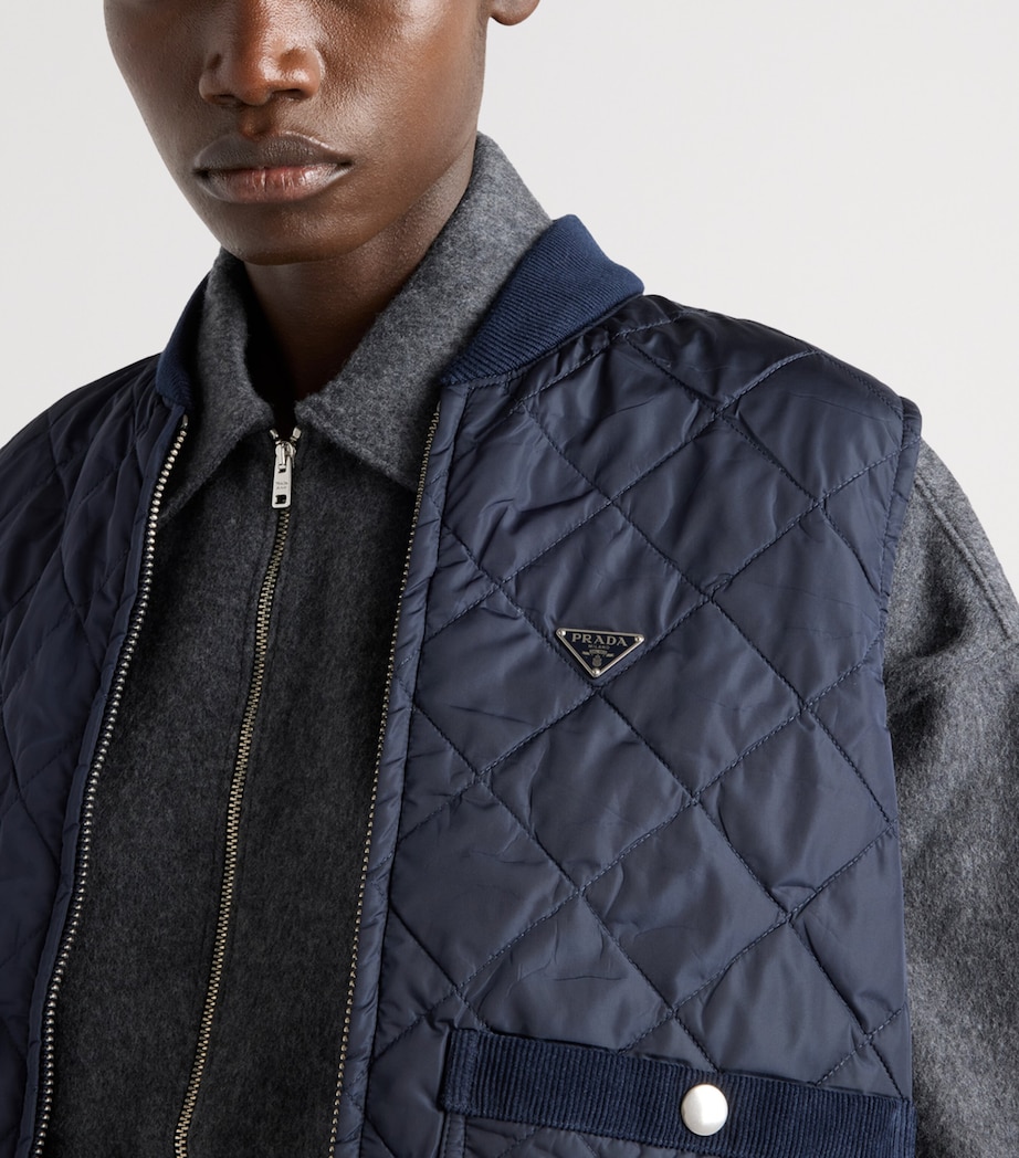 Re-Nylon Quilted Gilet F0AIN Image 3