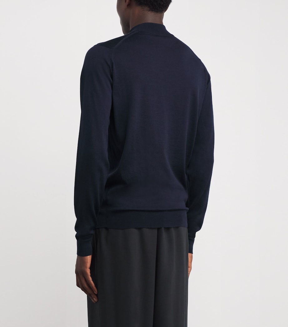 Merino Wool Harcourt Sweater MIDNIGHT Image 6