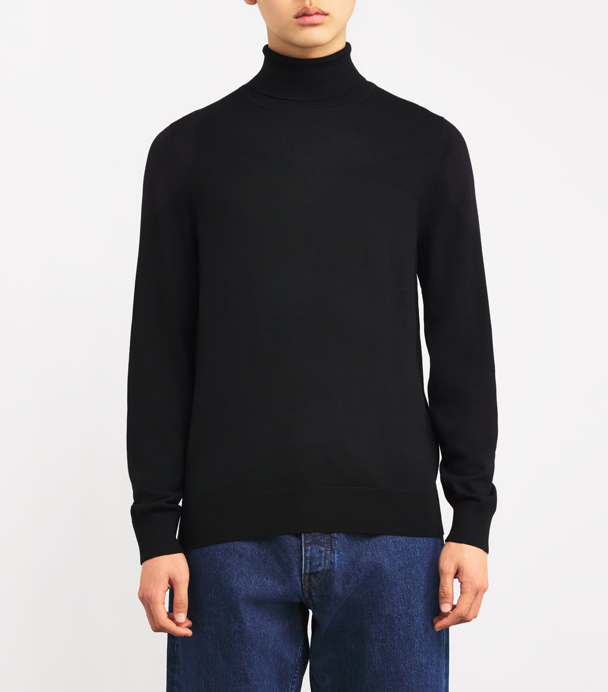 Wool Rollneck Sweater NOIR Image 6