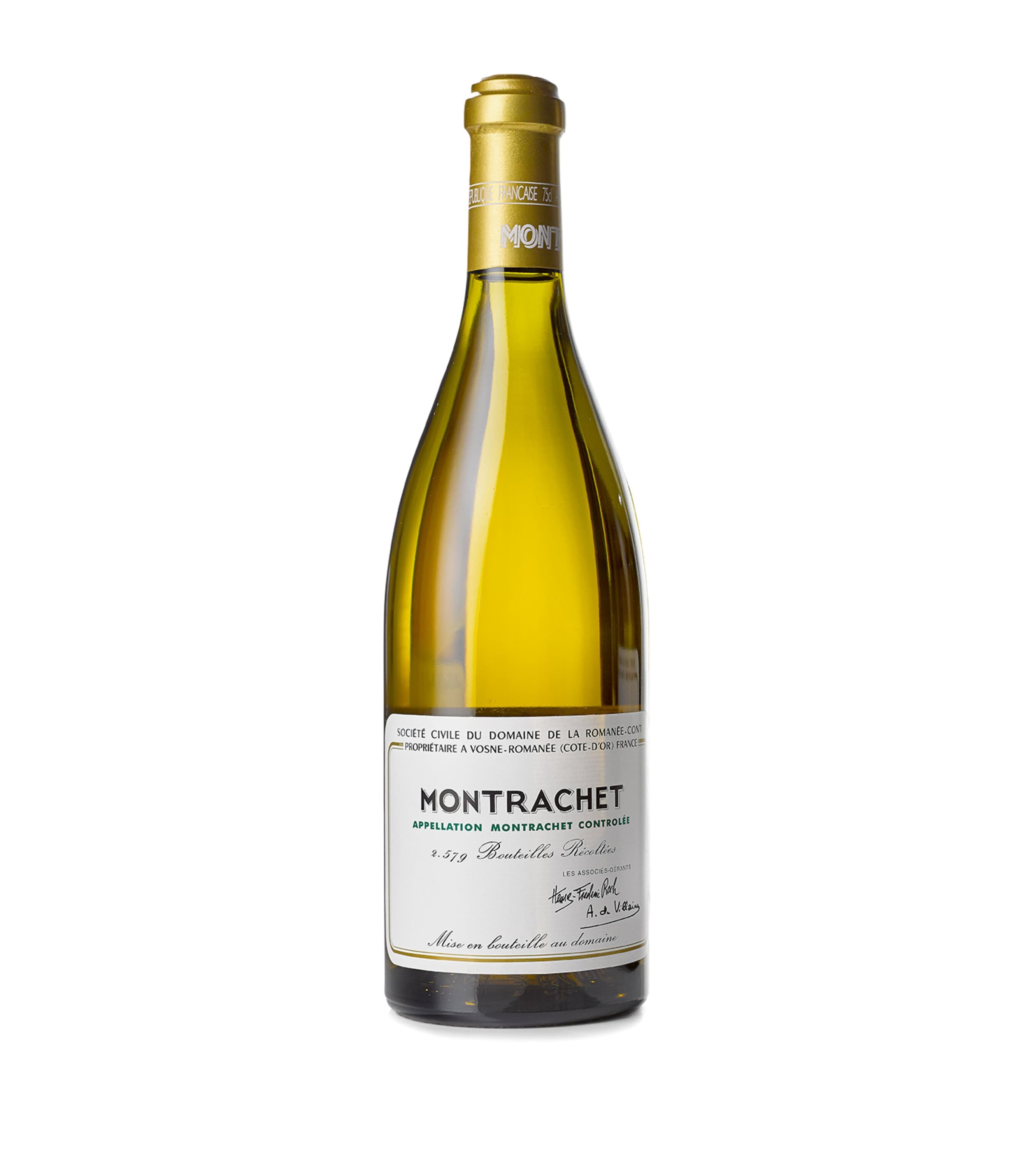 Domaine de la Romanee-Conti Montrachet Grand Cru 2020 (75cl) - Burgundy, France NO COLOUR Image 1