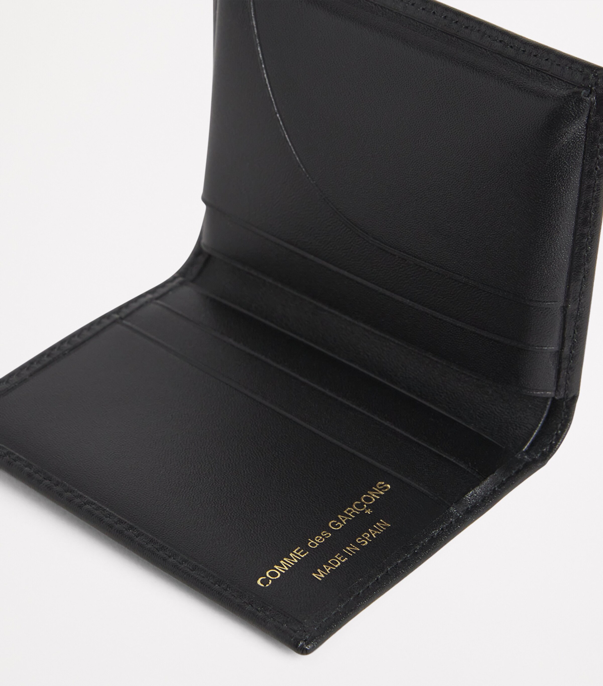 Comme Des Garçons Wallet Black Leather Wallet Harrods VE