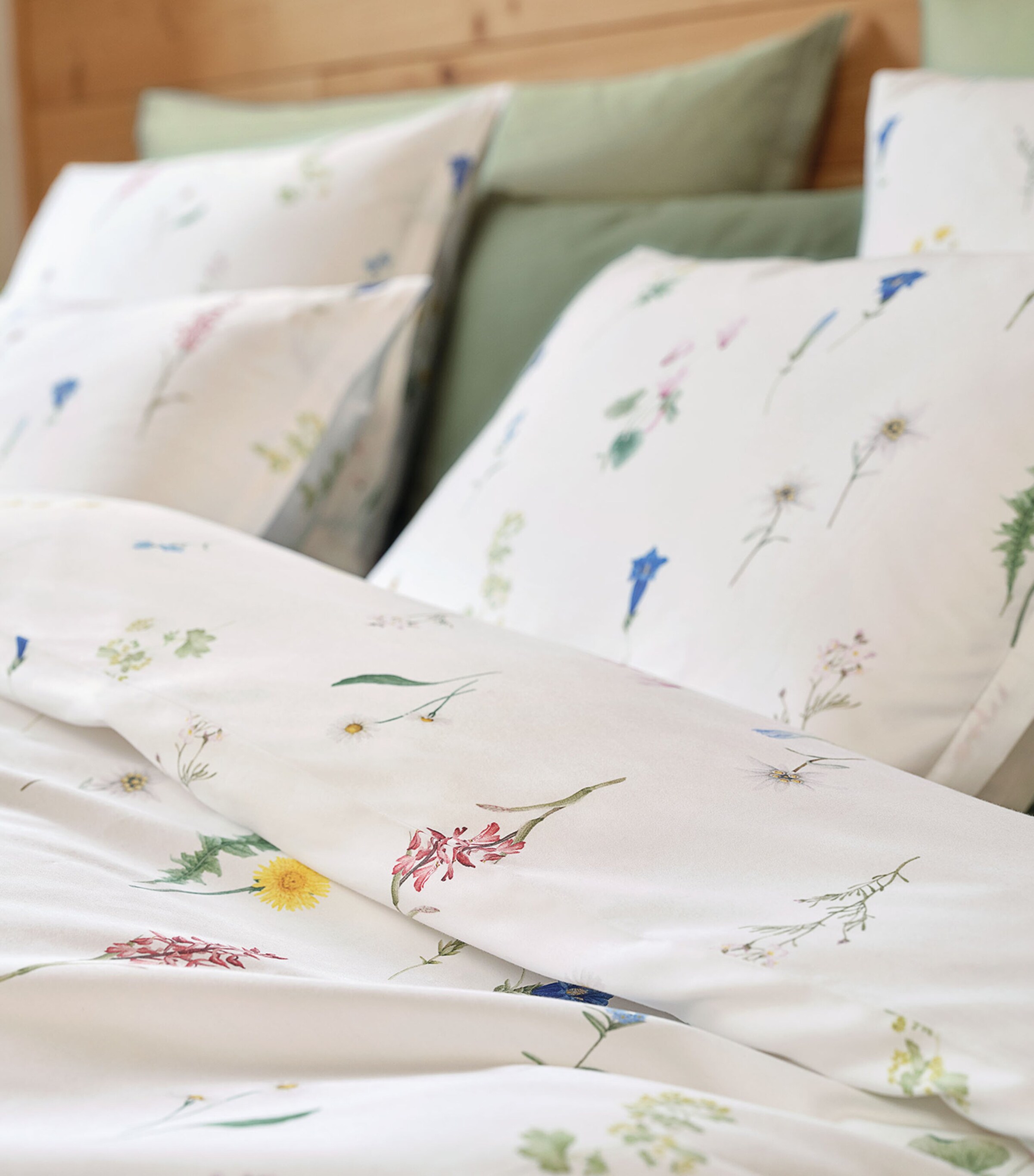 Schlossberg Flurina Pillowcase (50cm x 90cm) Blanc Image 3