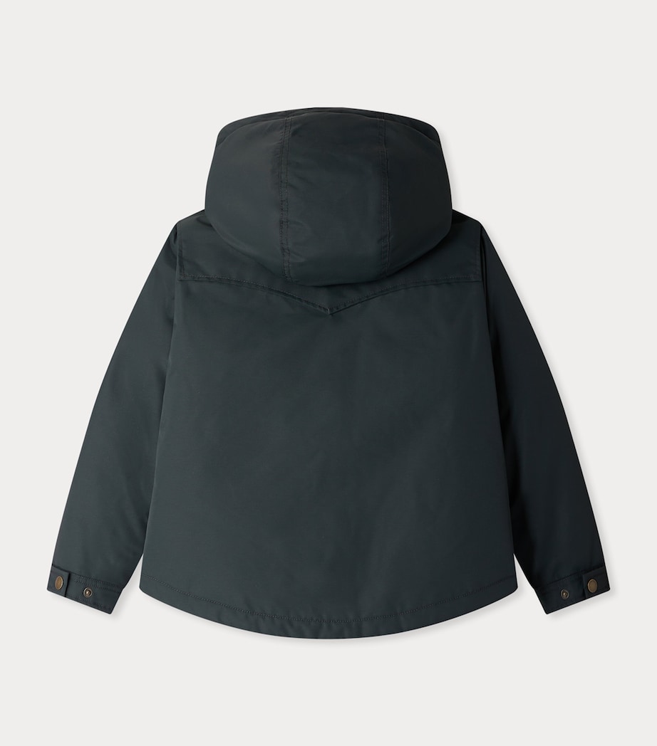 Hooded Jacket (4-8 Years) GRIS ARDOISE Image 2