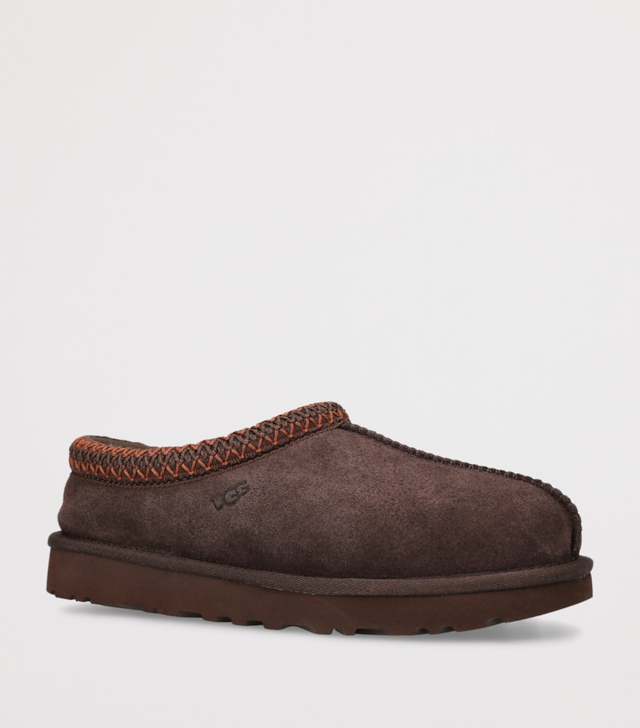 Suede Tasman II Slippers DARK BROWN Image 3