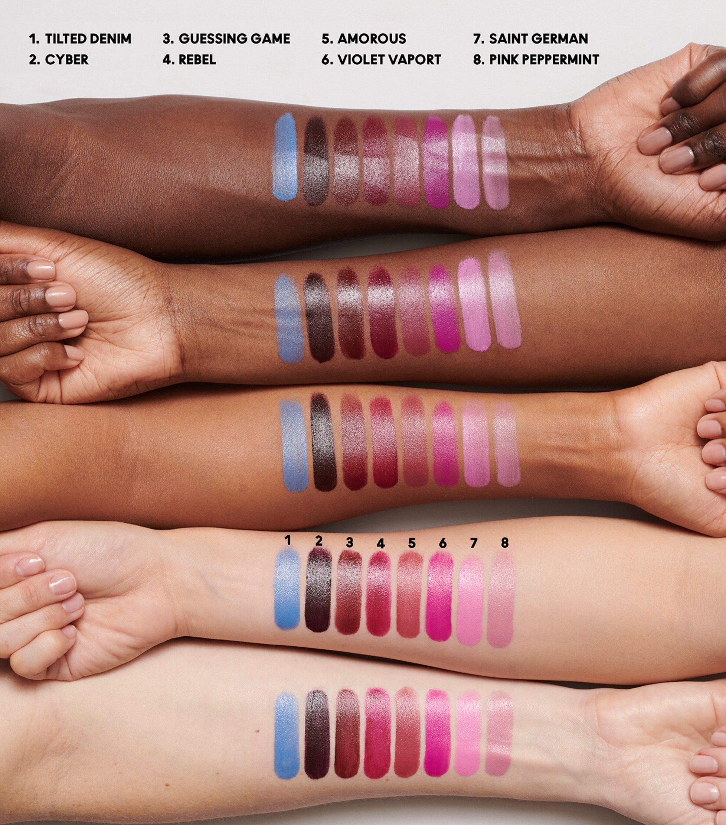 MAC MACximal Sleek Satin Lipstick Violet Vapor Image 2