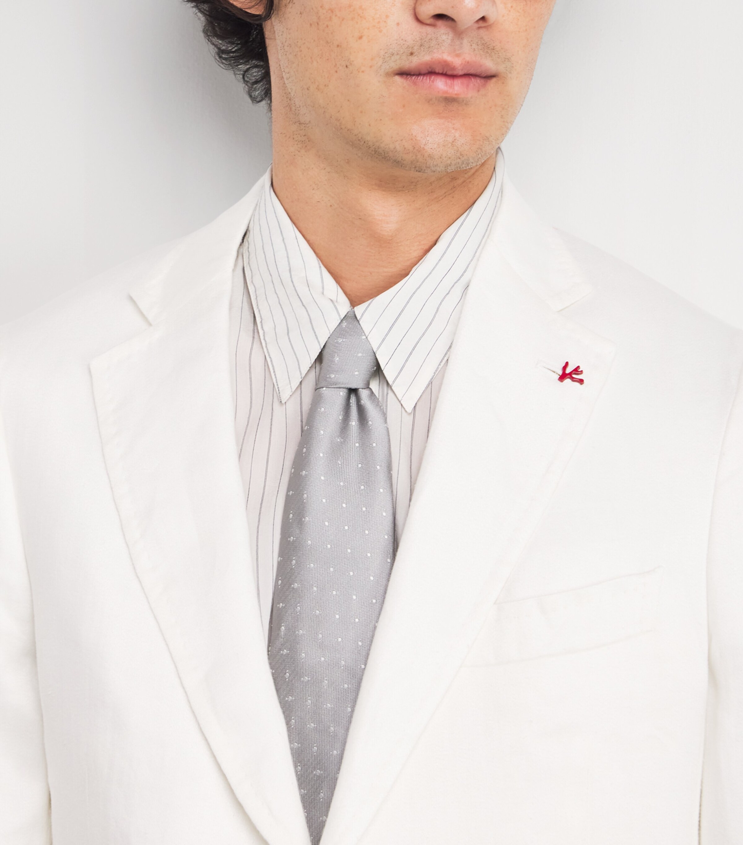 Silk Polka Dot Tie 3 Image 2