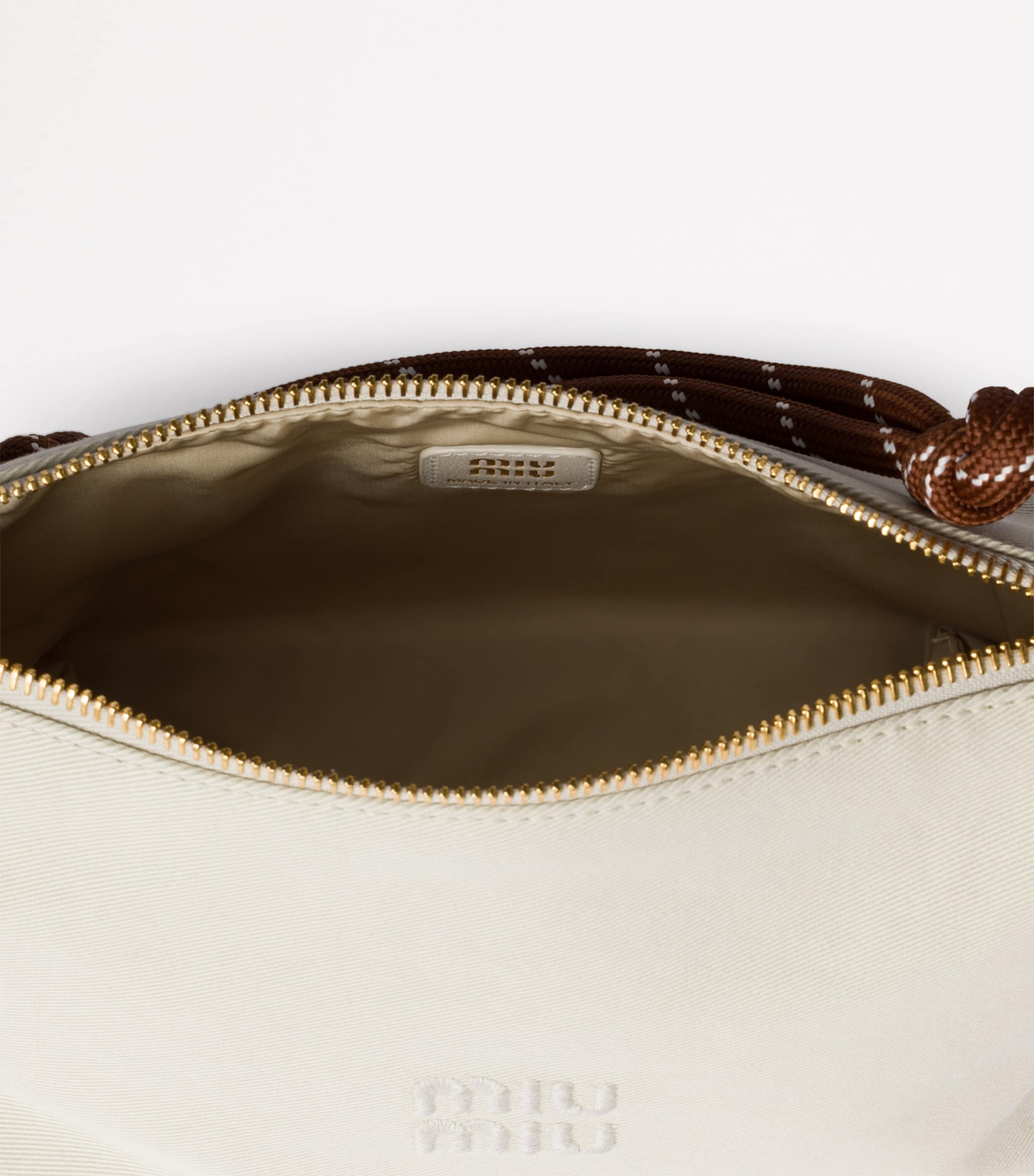 MIU MIU♦ Gabardine pouch Miu Miu Gabardine Pouch | Saks Fifth Avenue