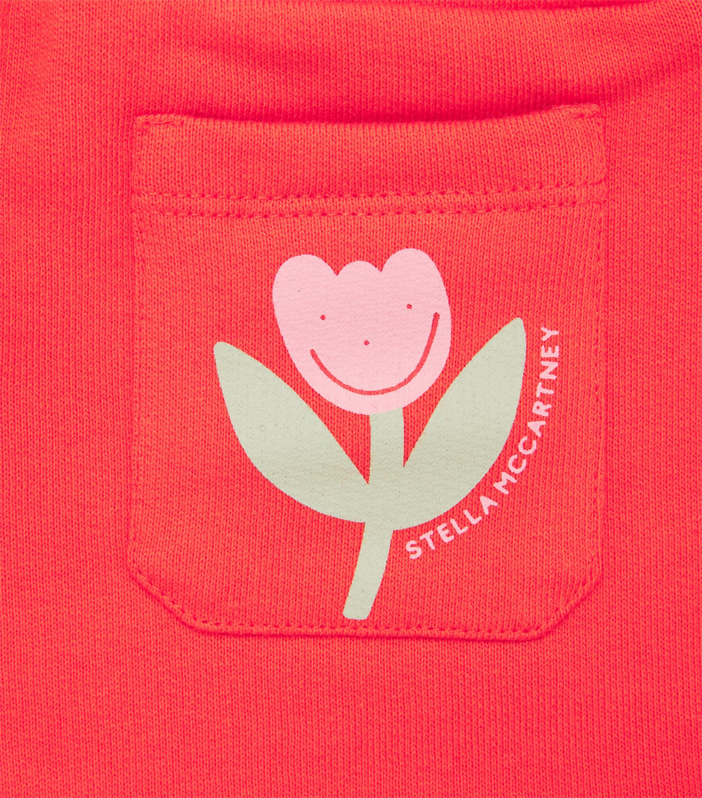 Cotton Drawstring Shorts (3-36 Months) 426RED Image 3