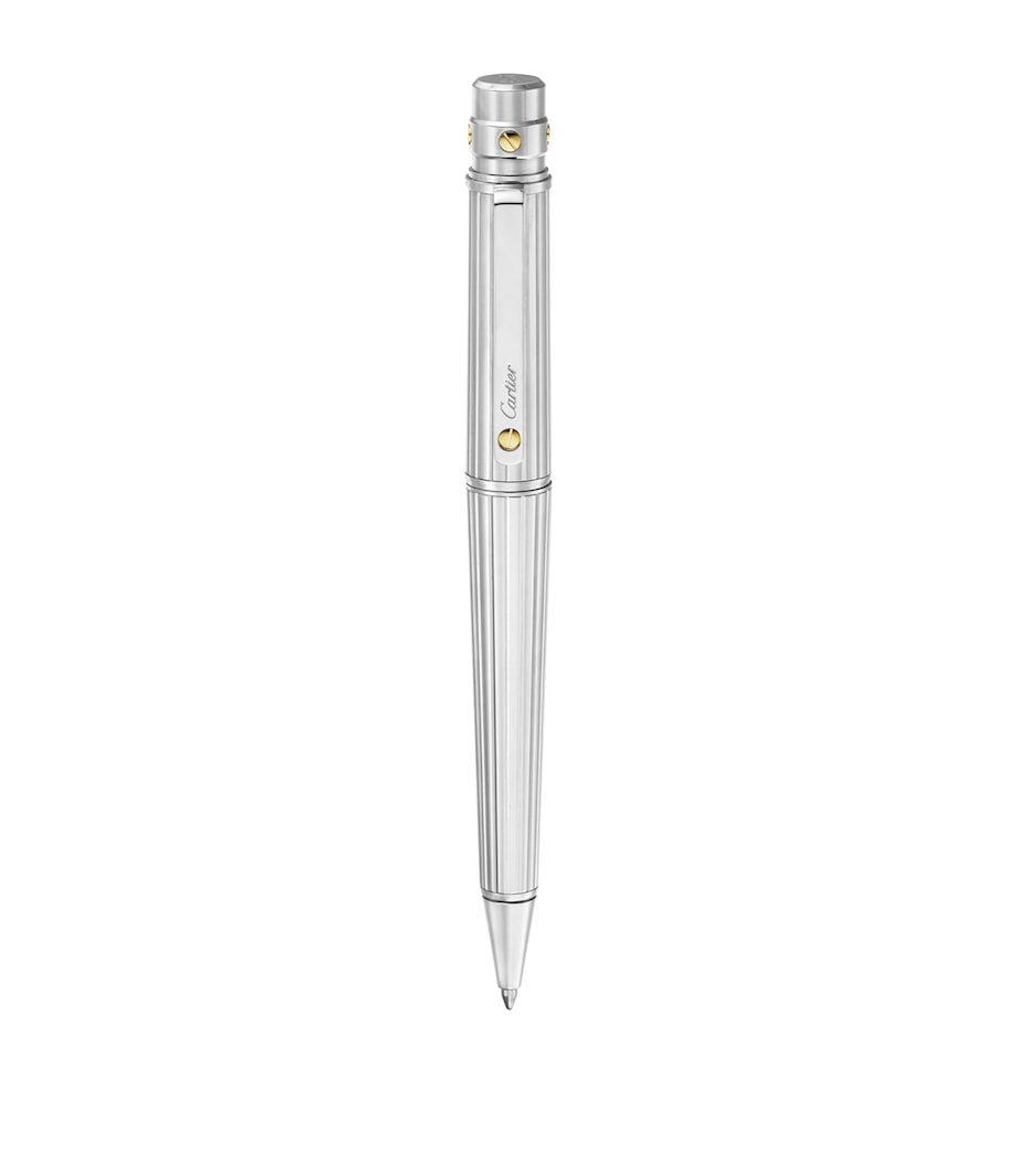 Santos de Cartier Ballpoint Pen SILVER Image 1