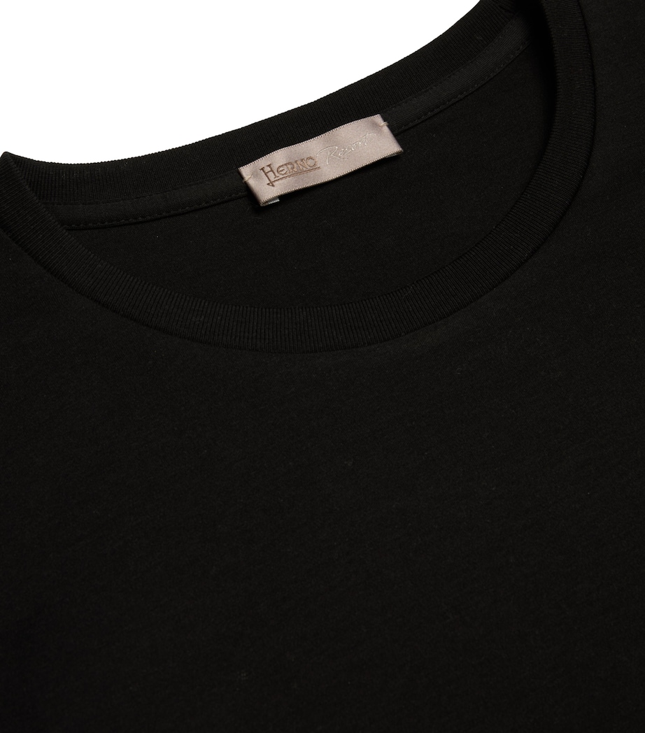 Cotton Resort T-Shirt 9300 BLACK Image 2