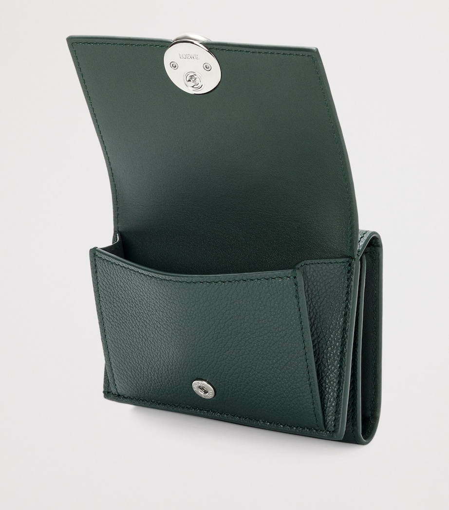 Leather Pebble Wallet SHERWOOD Image 3